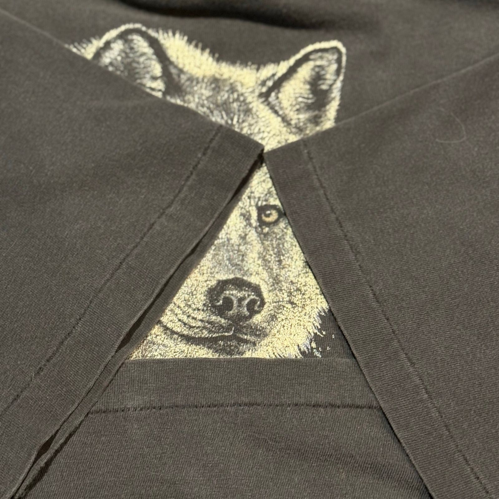 Habitat 1990 Habitat Gregg Murray Wolf Graphic Tee Size US XL / EU 56 / 4 - 9 Thumbnail