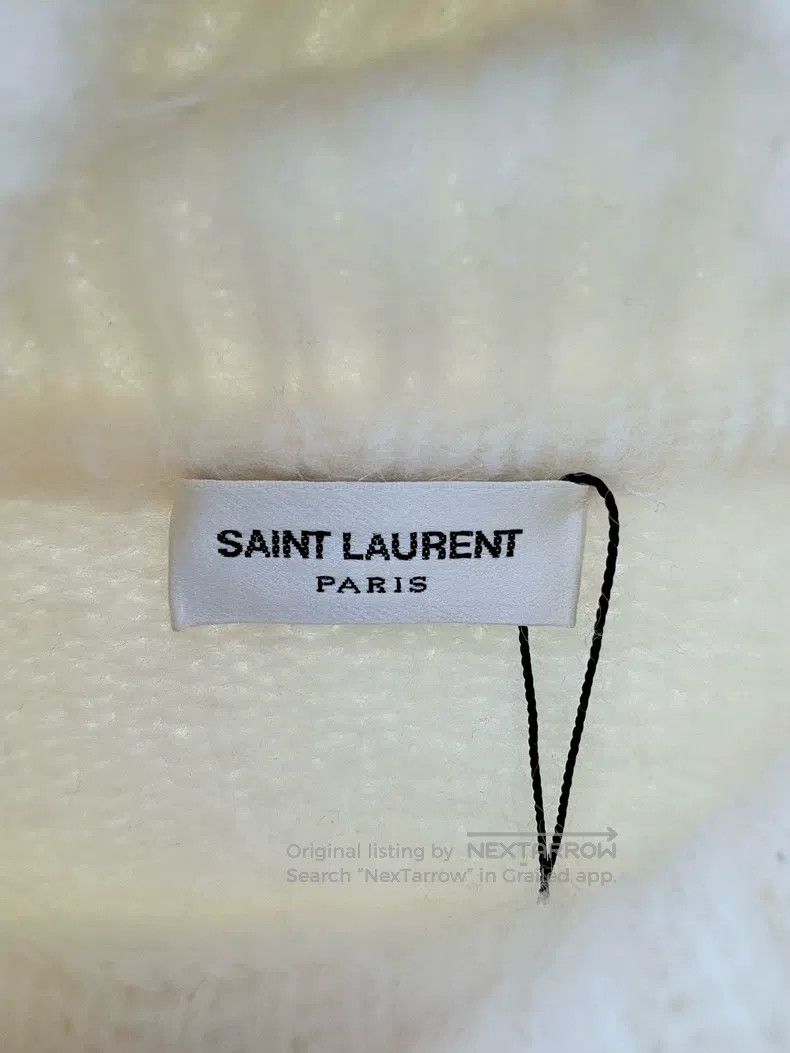 Saint Laurent Paris Saint Laurent Paris Mohair turtleneck sweater Size M / US 6-8 / IT 42-44 - 3 Thumbnail