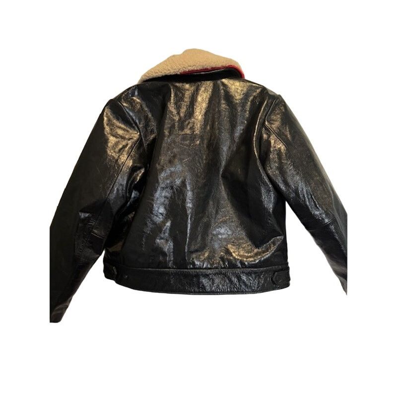 Rag & Bone Rag & Bone Colton Leather Jacket Removable Shearling Collar Size L / US 10 / IT 46 - 11 Thumbnail