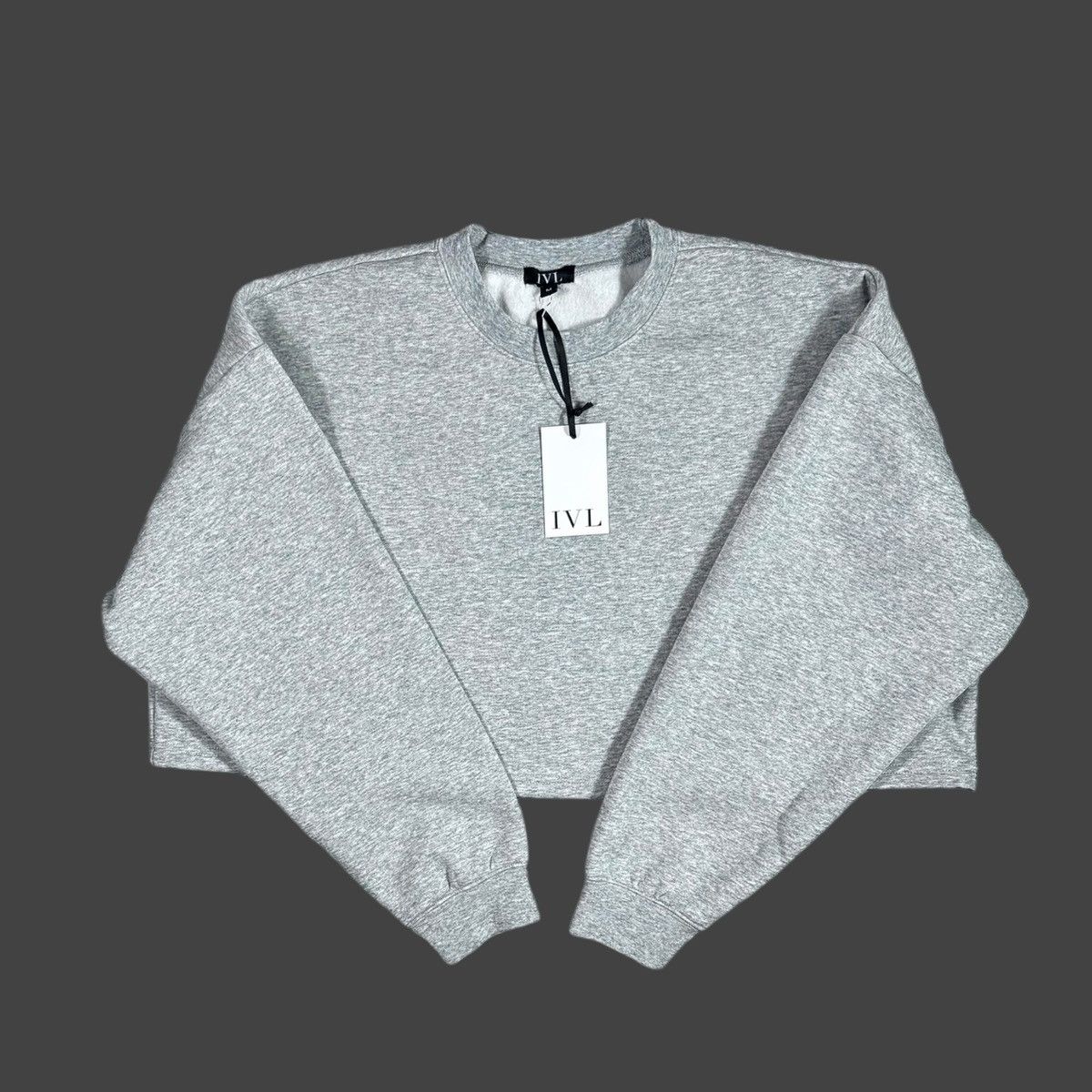 Other IVL Collective Women’s Crewneck Sweatshirt Fleece Grey Sz M Size M / US 6-8 / IT 42-44 - 14 Thumbnail