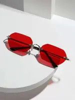 Electric Visual Retro Punk Kurt Cobain Style Sunglasses Square Frame Fashion Size ONE SIZE - 4 Thumbnail