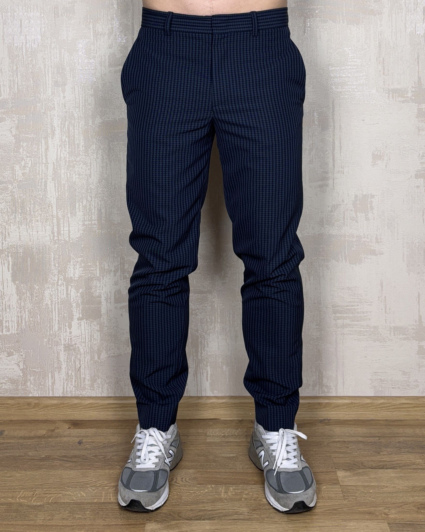 Cos COS Chino Check Pants Wool Blend Size US 32 / EU 48 - 1 Thumbnail