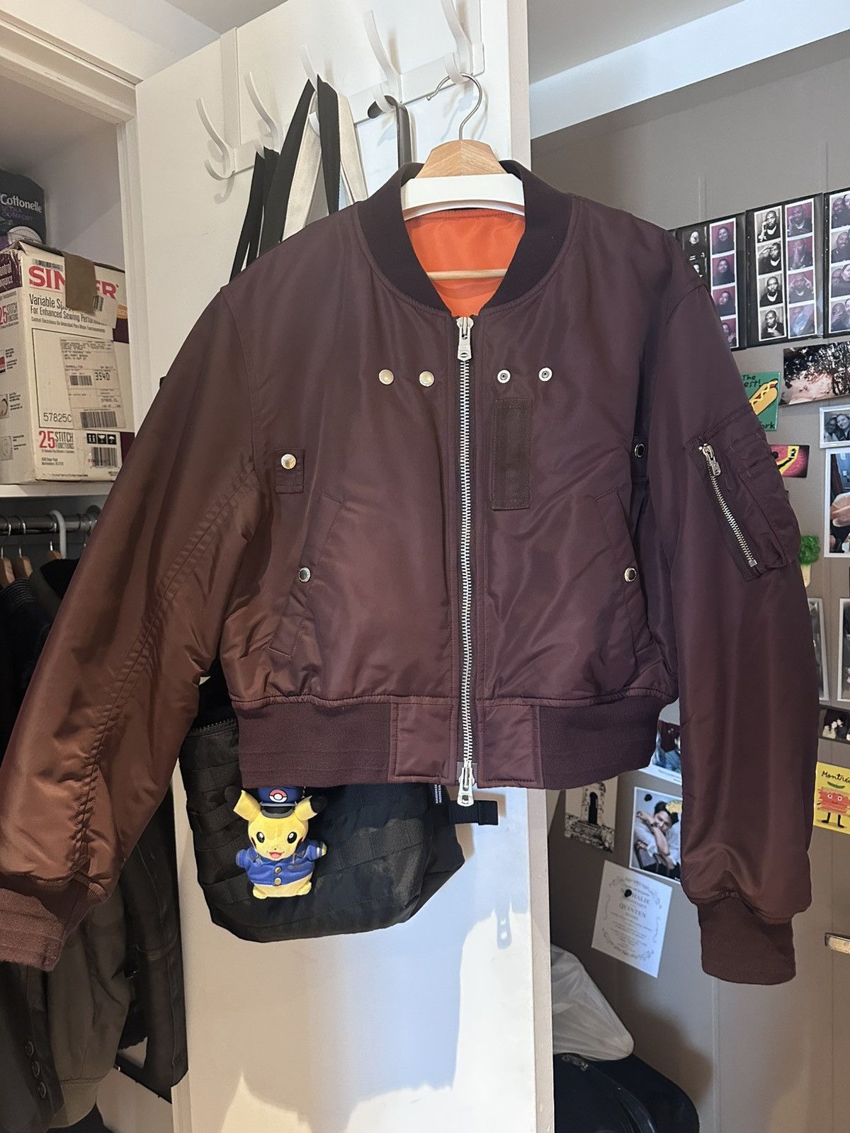 Takahiro Miyashita the soloist bomber maroon size 48