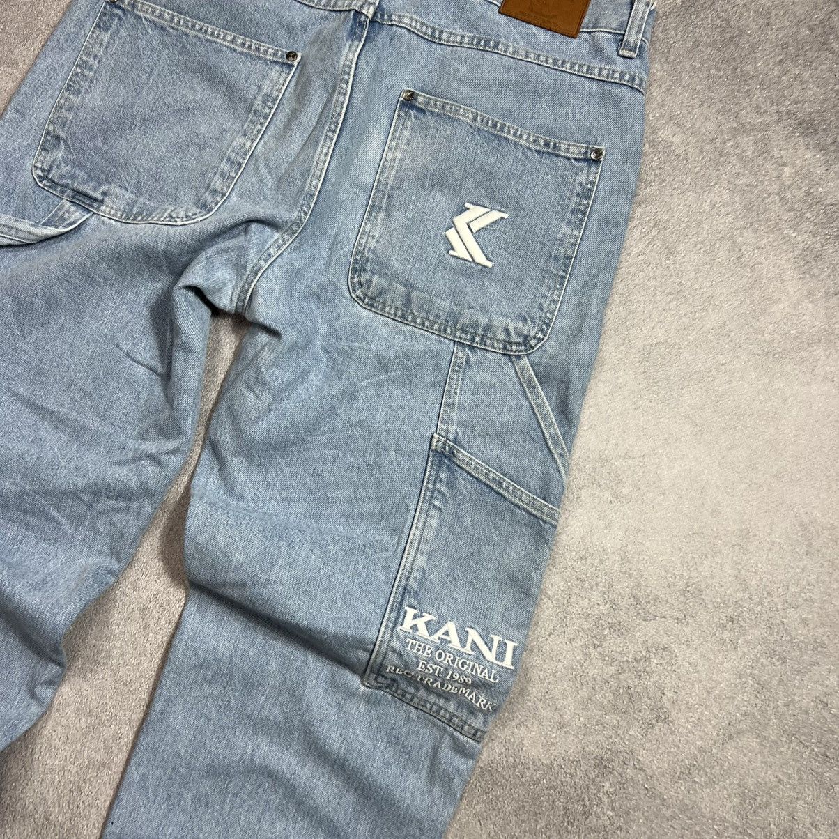 JNCO Vintage Crazy Karl Kani Baggy Jeans Size US 32 / EU 48 - 5 Thumbnail