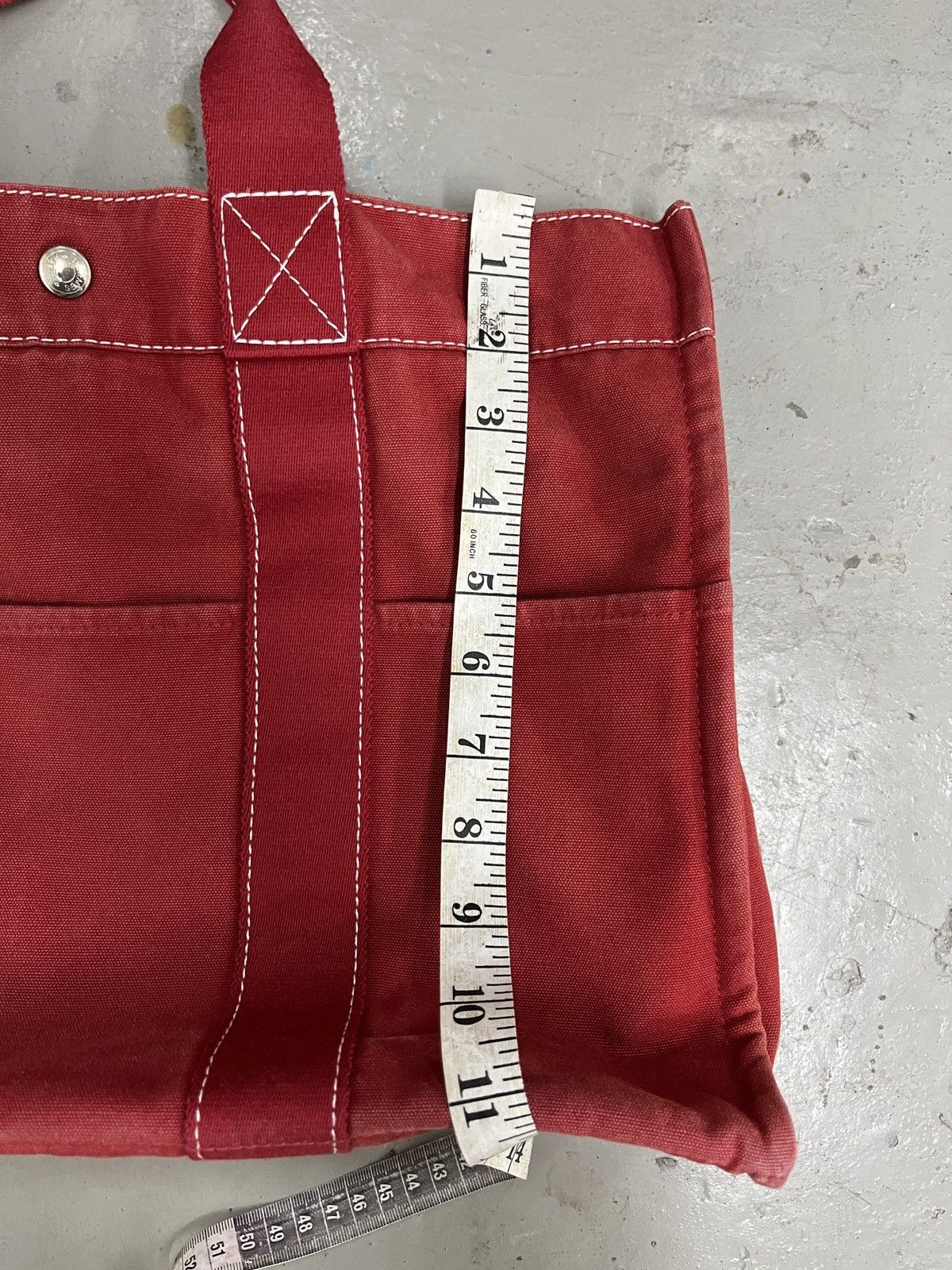 Hermes Hermès Red Fourre Tout MM Tote Bag Size ONE SIZE - 15 Thumbnail