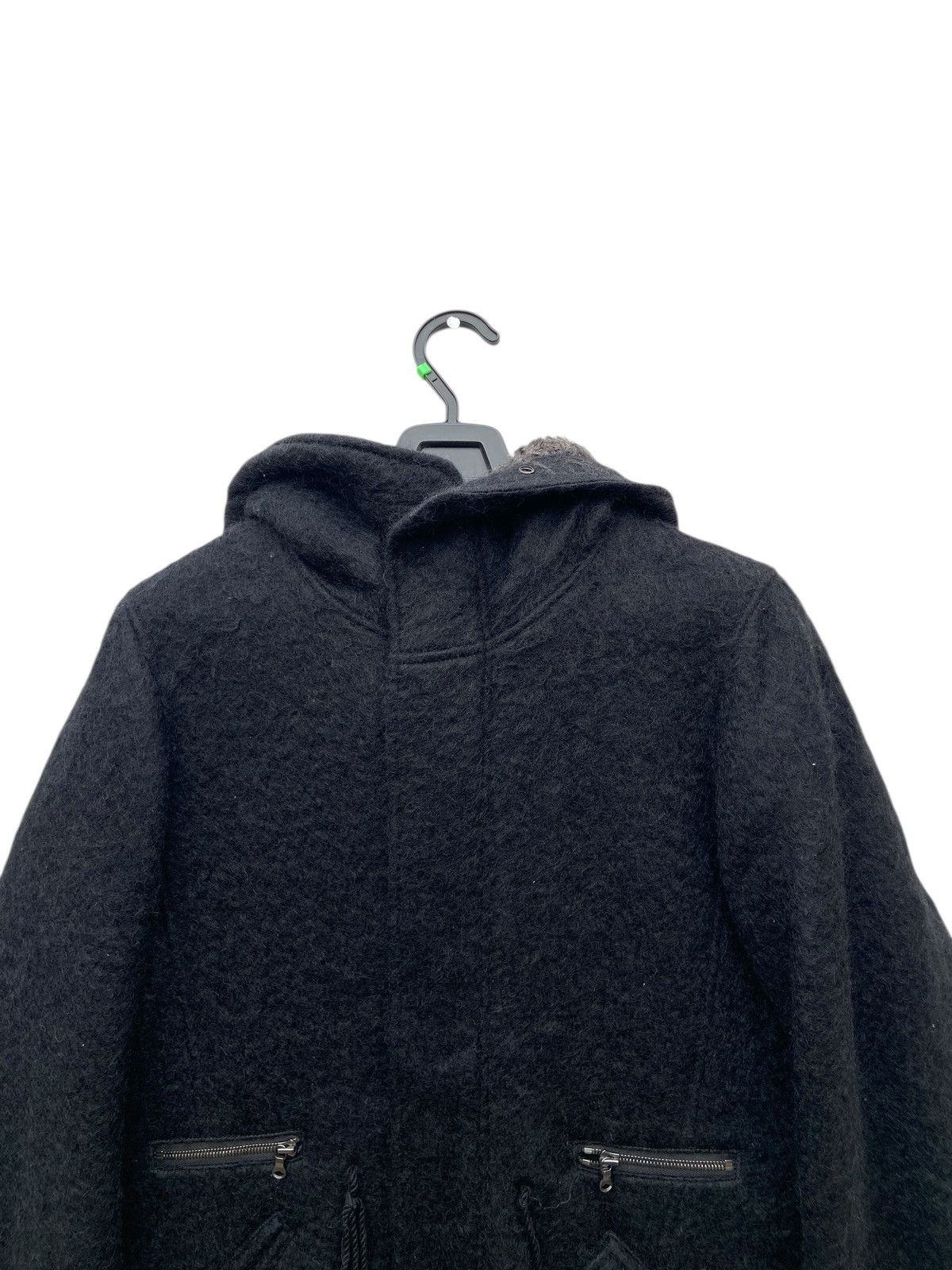 SHAREEF Shareef Fish Tail Mohair Parka Jacket Size US M / EU 48-50 / 2 - 5 Thumbnail