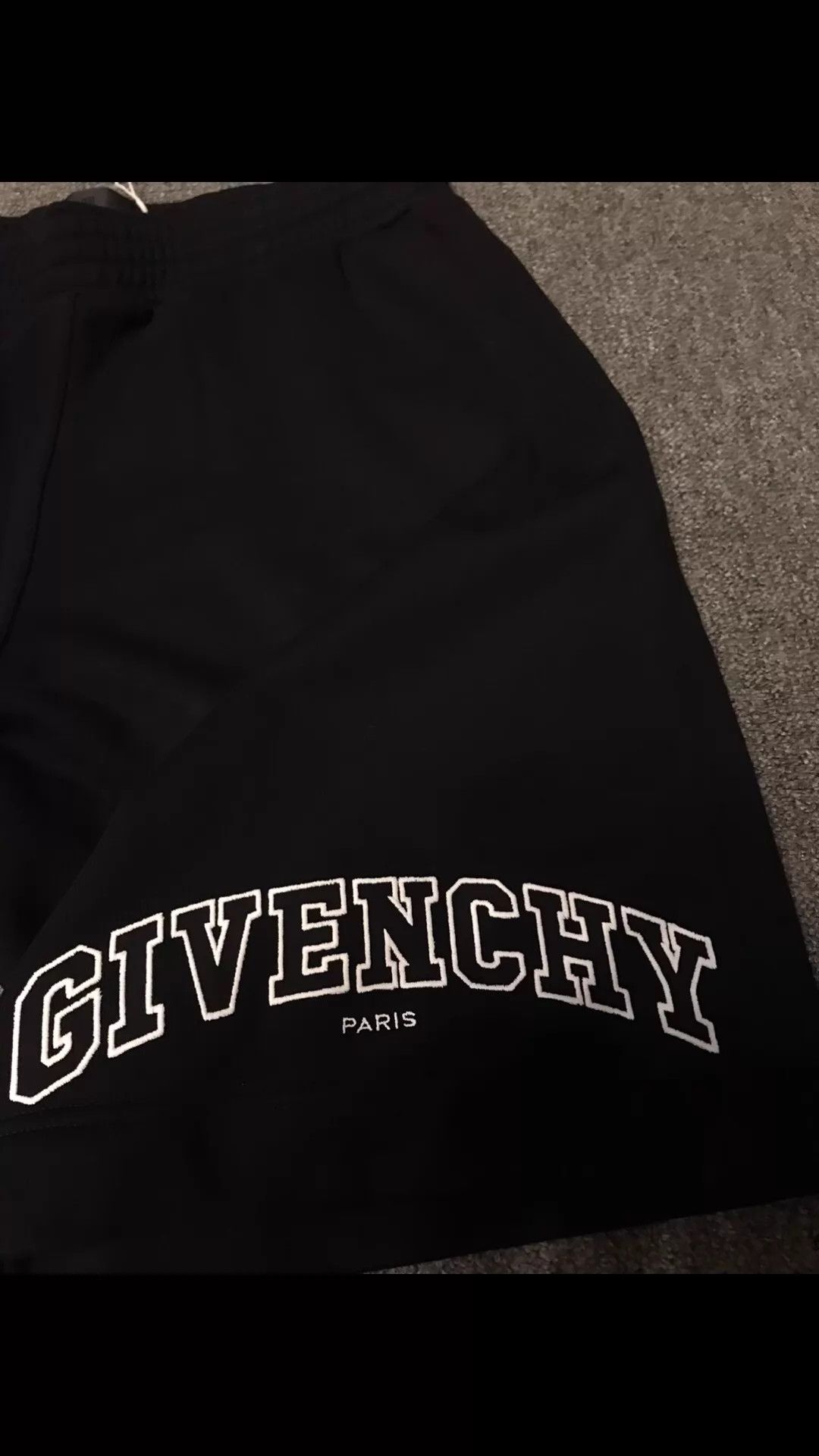 Givenchy GVC XL Cotton Elastic Waist Logo Embroidered Shorts Size US 36 / EU 52 - 2 Thumbnail
