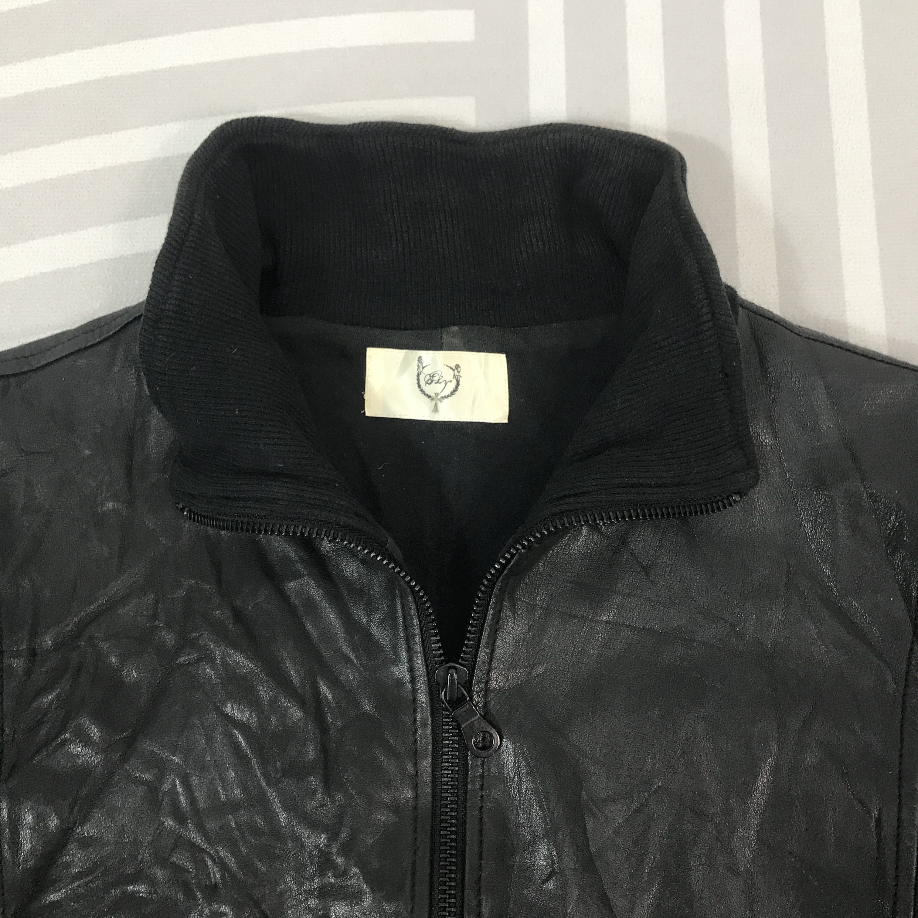 Japanese Brand Vintage Leather Japanese Brand punk Jacket K69B4 Size US M / EU 48-50 / 2 - 5 Thumbnail