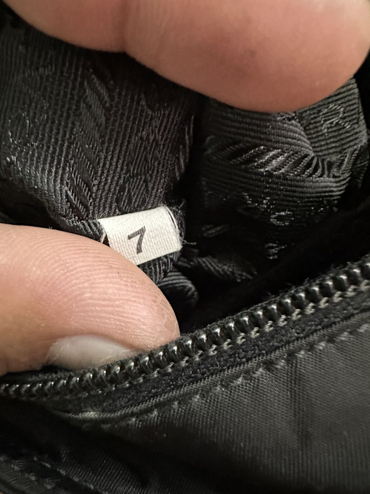 Prada × Vintage AUTHENTIC VINTAGE PRADA BLACK NYLON TOTE BAG Size ONE SIZE - 15 Thumbnail