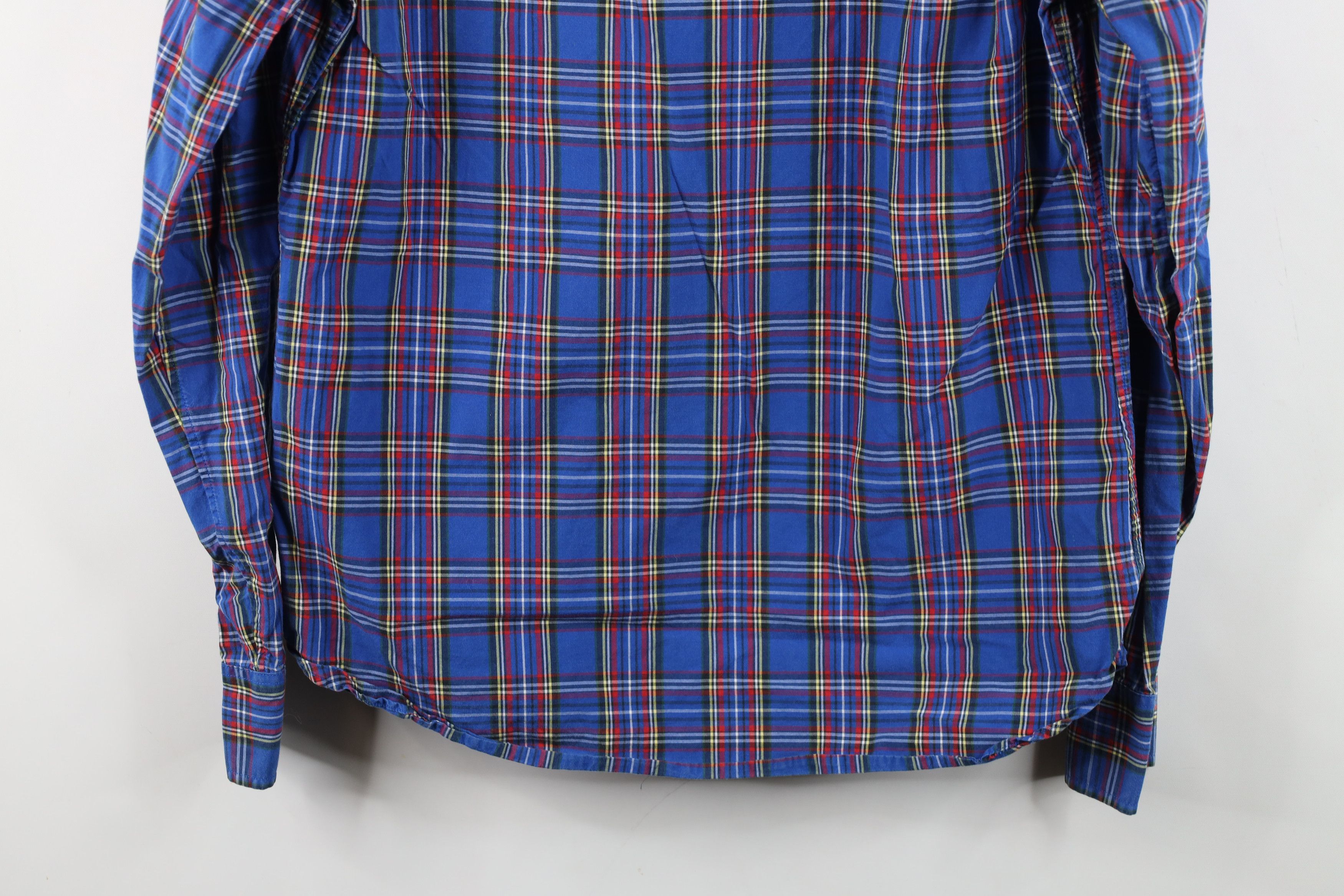 Bonobos Bonobos Fit Rainbow Plaid Collared Button Down Shirt Size US S / EU 44-46 / 1 - 11 Thumbnail