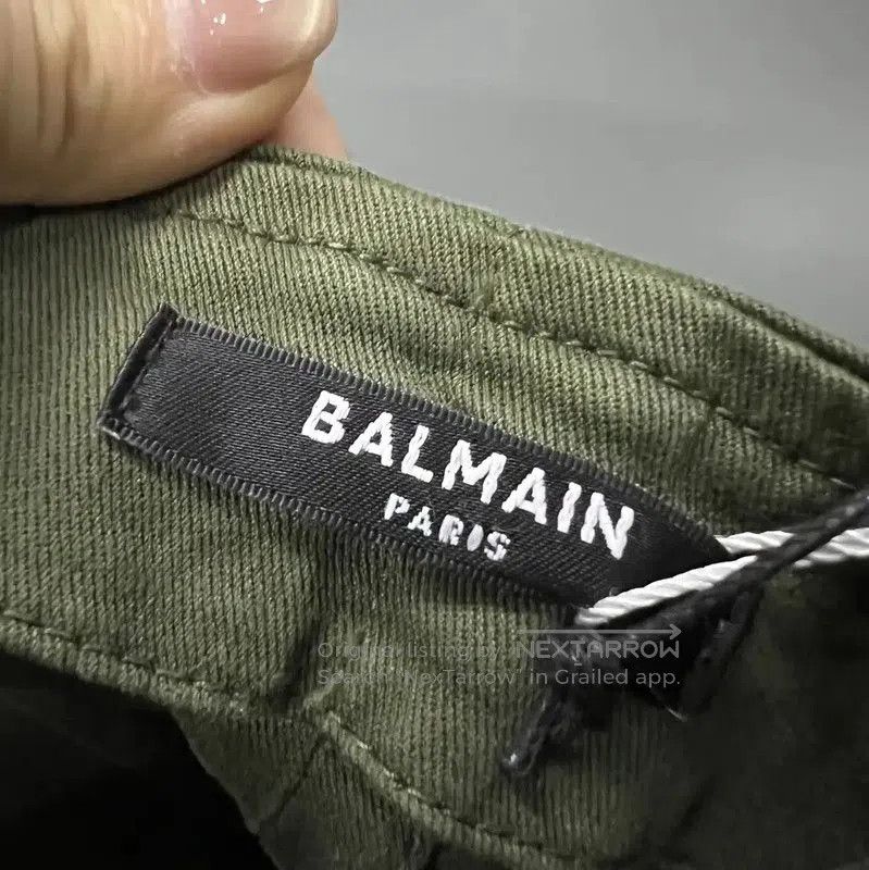 Balmain Balmain Green Cotton Summer Dress . Size XXS / US 00 / IT 34 - 3 Thumbnail
