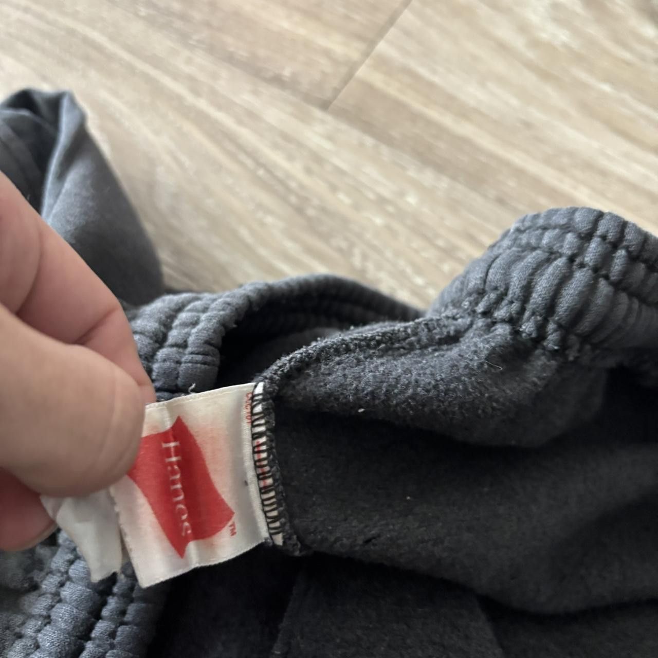 Japanese Brand Crazy Vintage 90s Faded Black Essential Sweatpants! Fits M Size US 32 / EU 48 - 6 Thumbnail