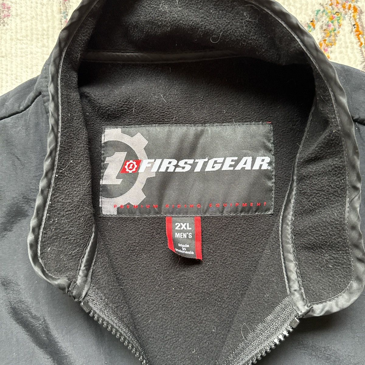 FirstGear Black Firstgear motorcycle jacket men’s 2XL Size US XXL / EU 58 / 5 - 3 Thumbnail