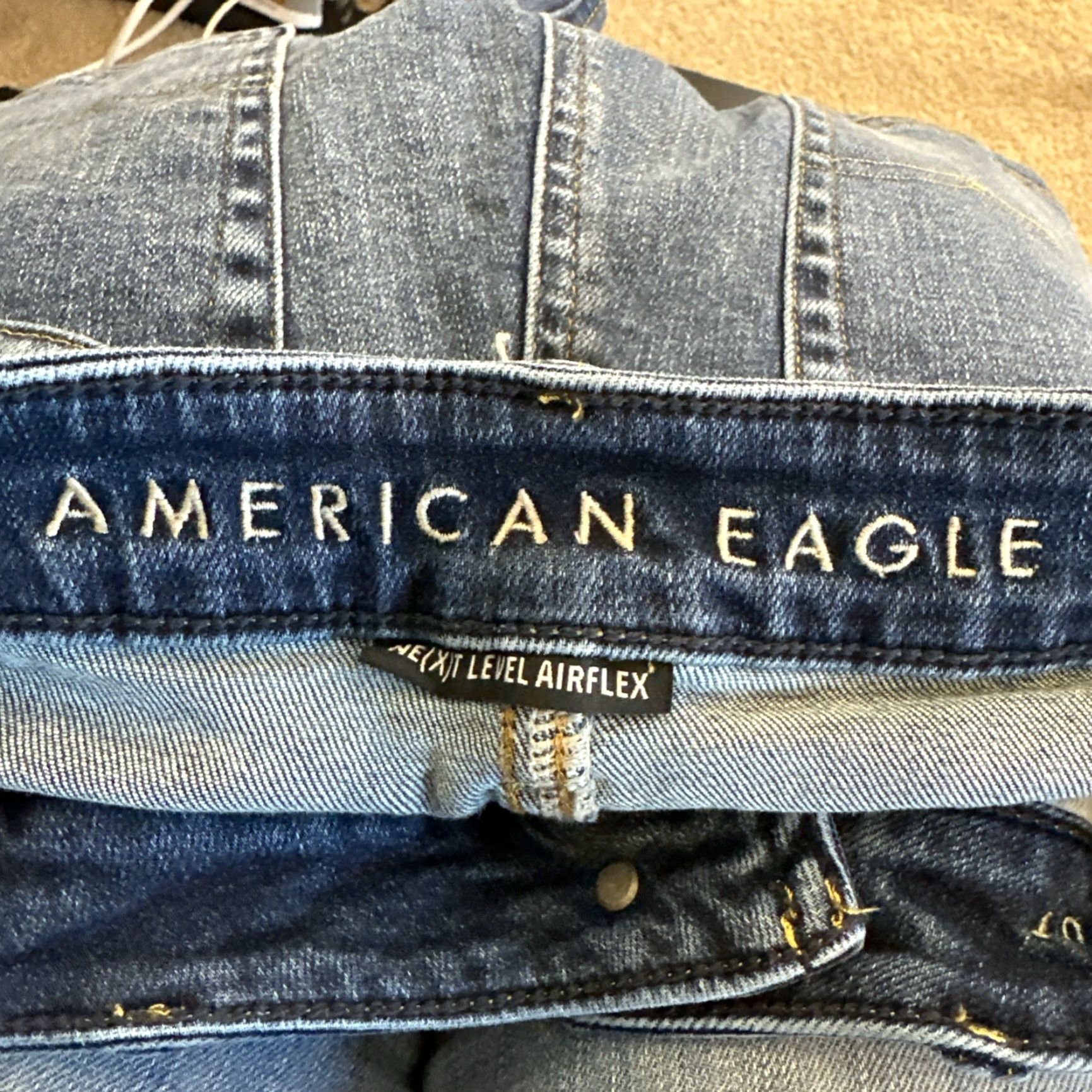 American Eagle Outfitters American Eagle Jeans Mens 32x30 Blue Original Boot Cut Cowboy Western Casual Shirt? Size US 32 / EU 48 - 6 Thumbnail