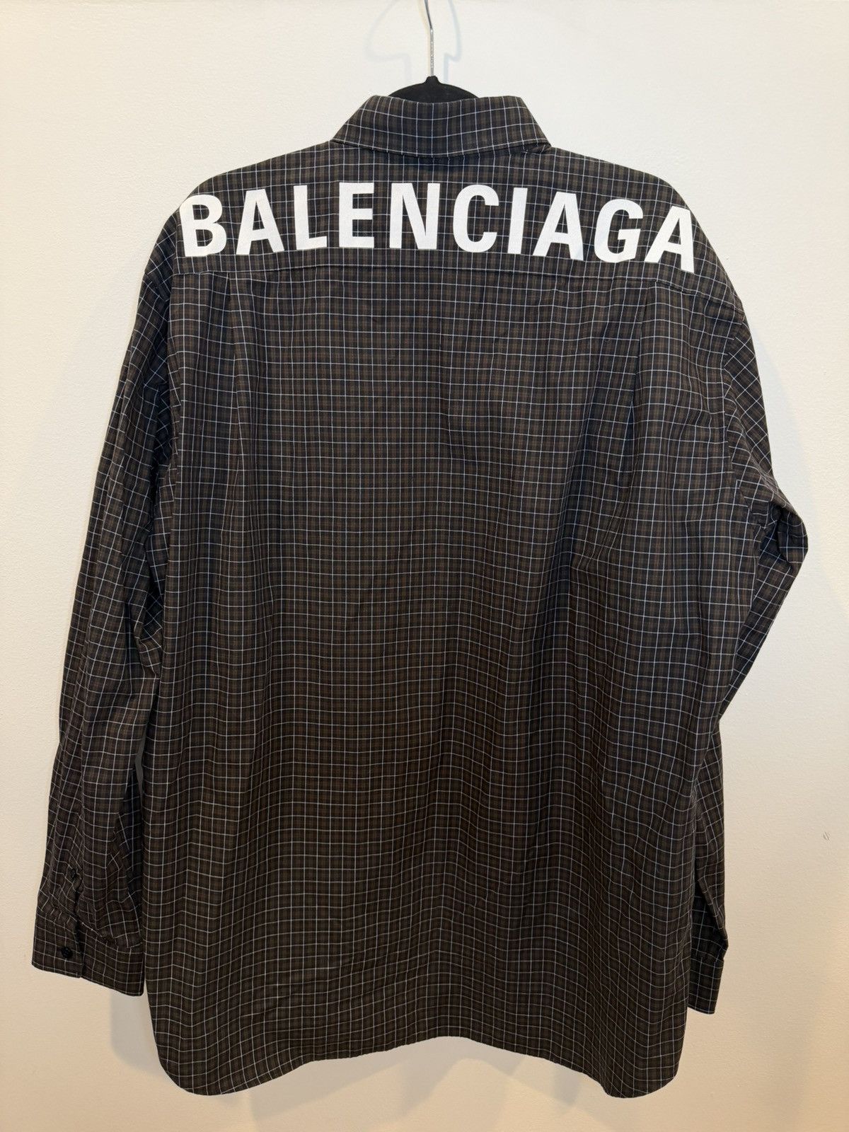 Balenciaga Balenciaga Flannel Size US L / EU 52-54 / 3 - 3 Thumbnail