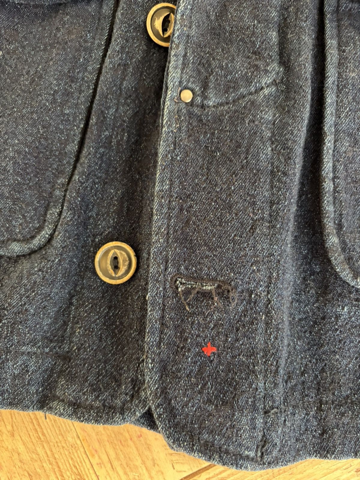 Apolis Apolis Indigo Wool Chore Coat Size US M / EU 48-50 / 2 - 3 Thumbnail