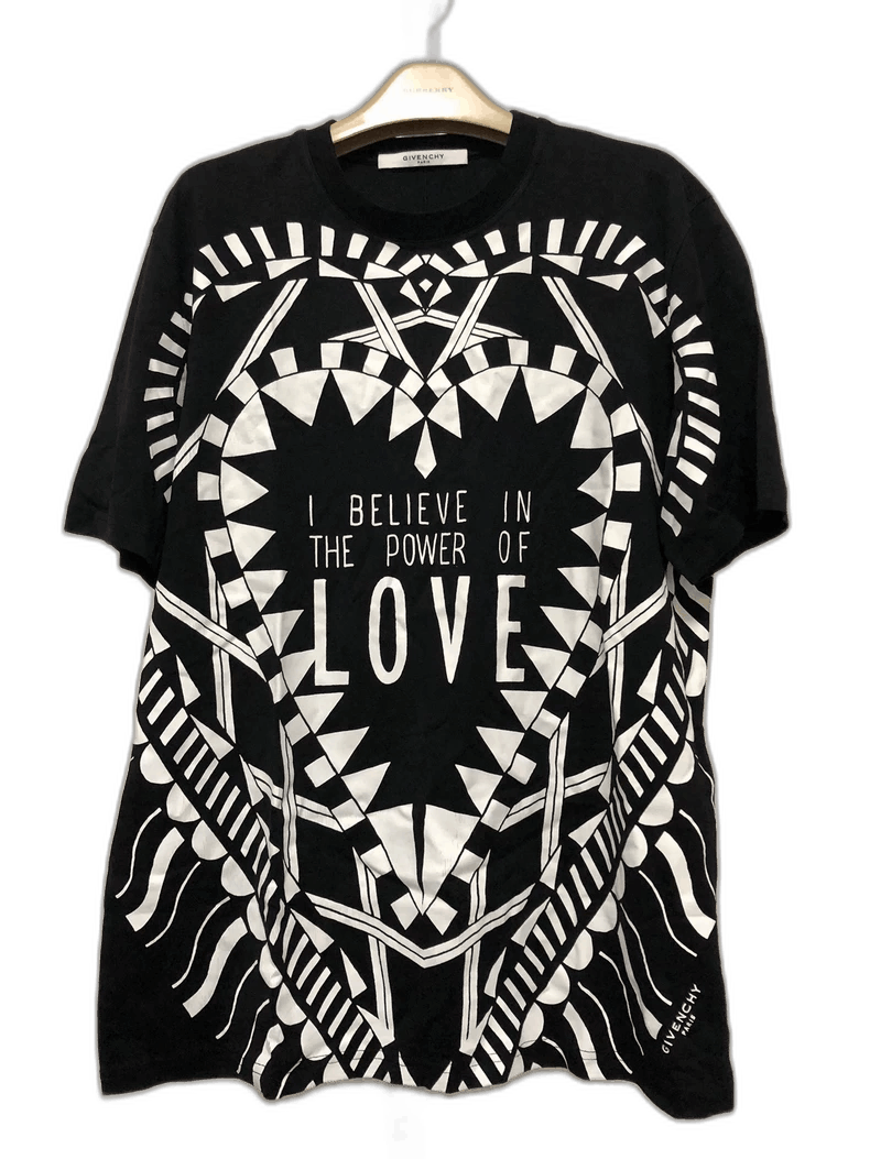 Givenchy Givenchy Givenchy Black Short Sleeve Graphic TShirt -2507 Size US M / EU 48-50 / 2 - 1 Thumbnail