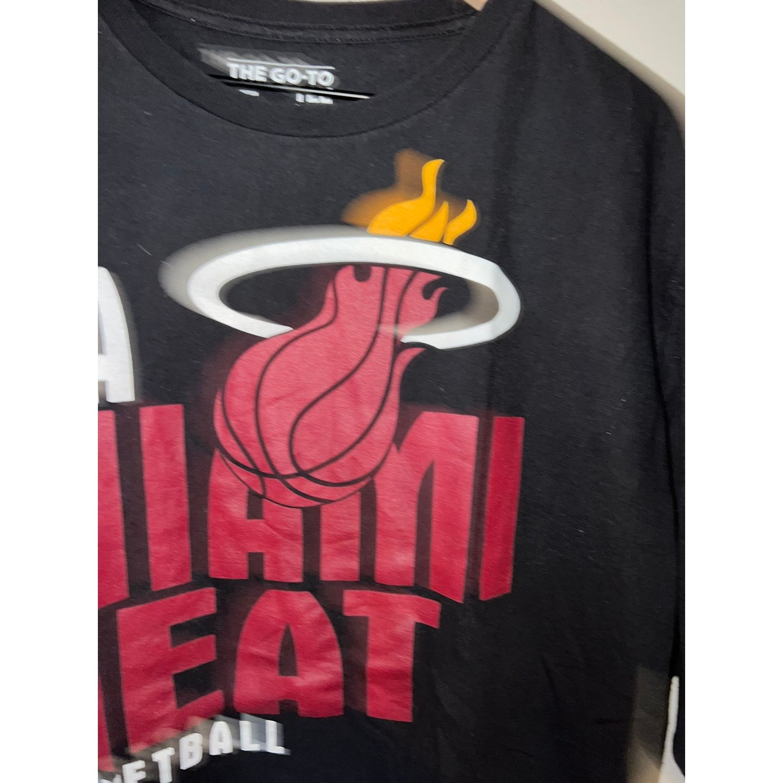 Adidas Miami Heat Shirt NBA Adidas Basketball Graphic Black Tee XL Size US XL / EU 56 / 4 - 3 Thumbnail