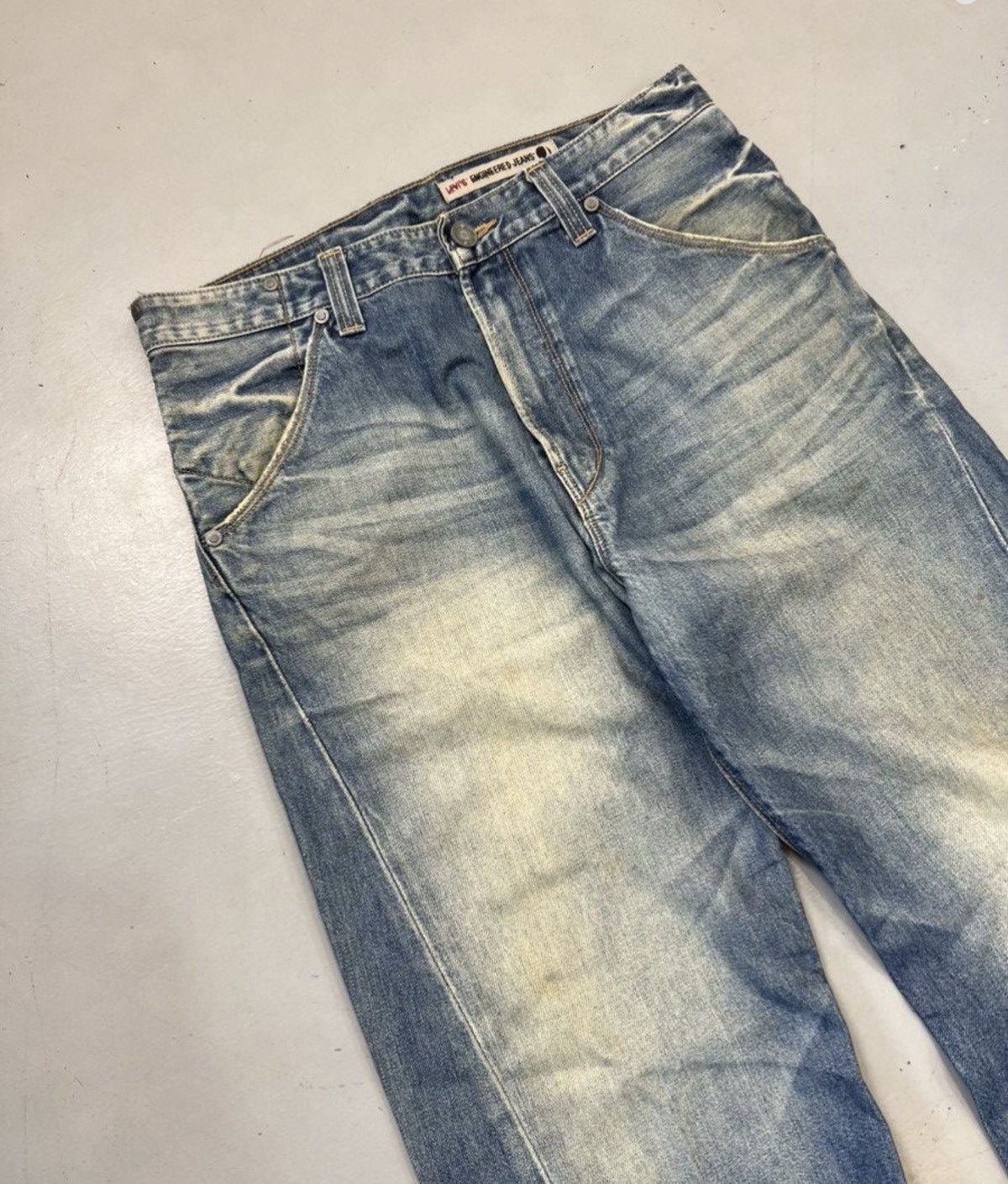 Levi's Vintage Levi’s engineer jeans denim Size US 34 / EU 50 - 7 Thumbnail