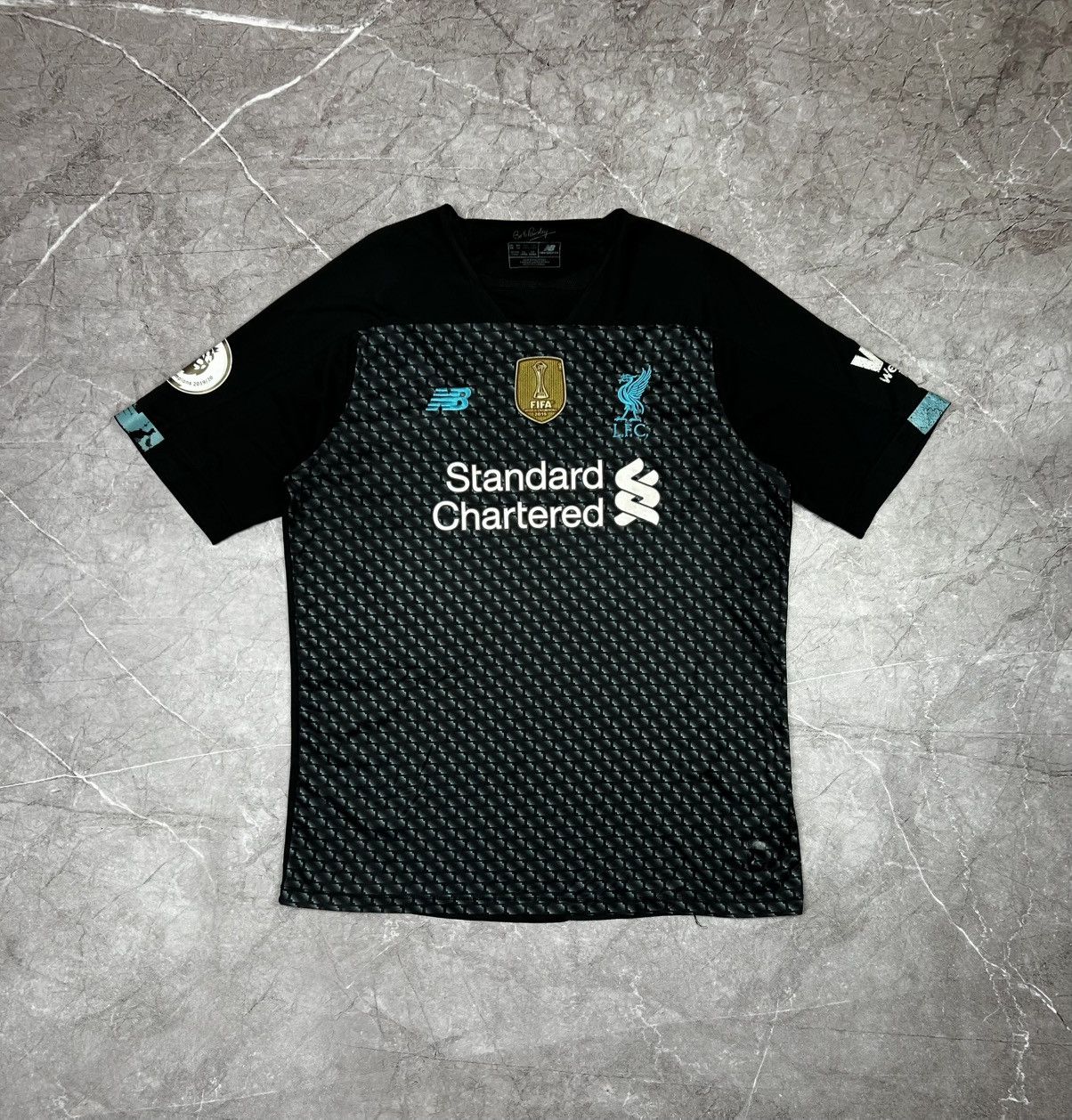Other Mens Vintage New Balance Liverpool FC T-shirt FIFA jersey Size US XL / EU 56 / 4 - 1 Thumbnail