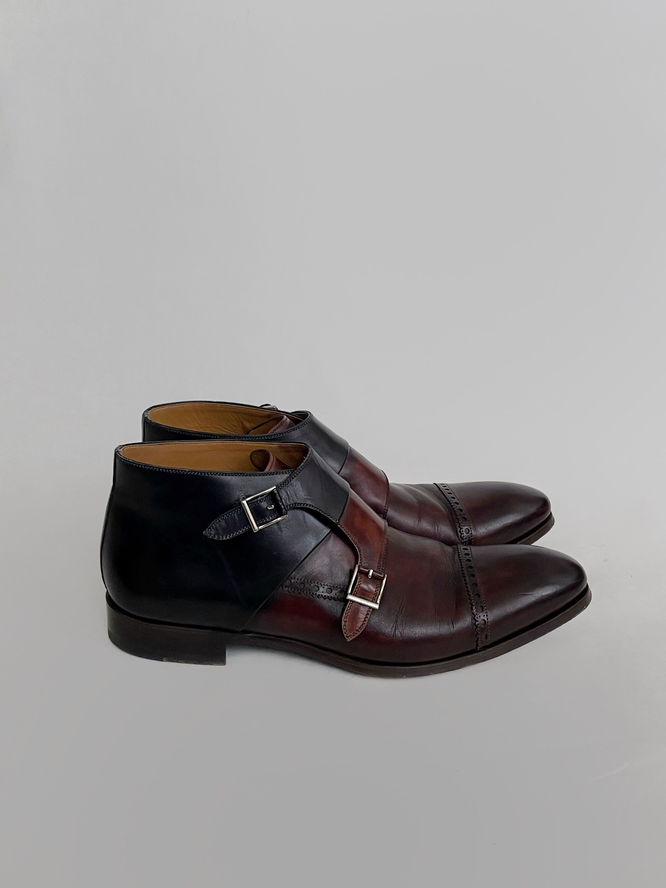 Magnanni Magnanni Casual double leather shoes Size US 12 / EU 45 - 2 Thumbnail
