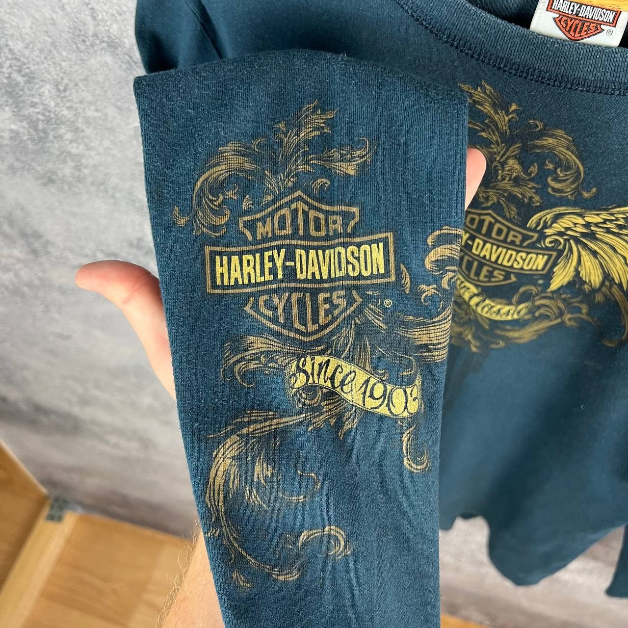 Harley Davidson Harley Davidson Vintage Longsleeve Size L / US 10 / IT 46 - 6 Thumbnail