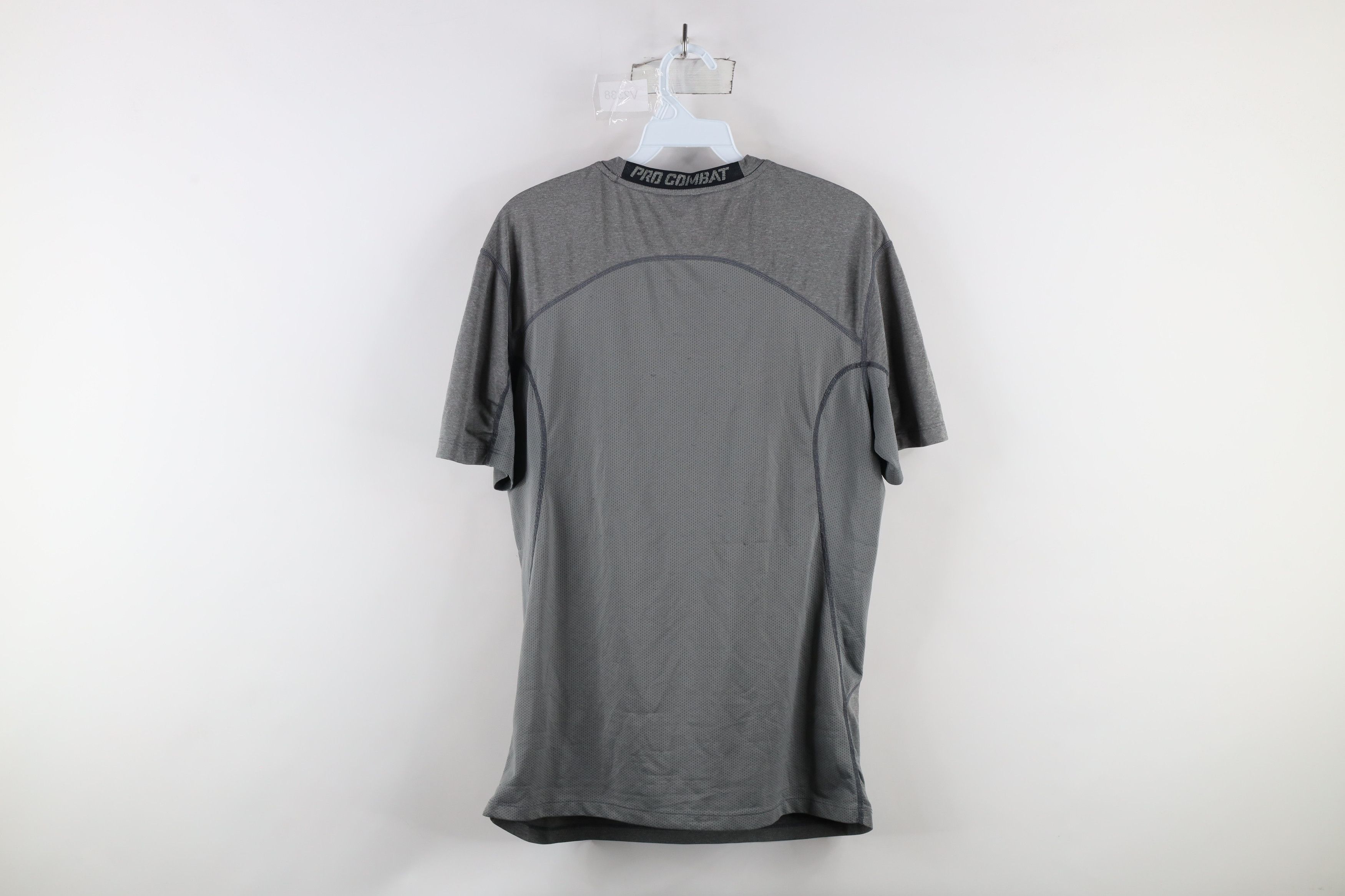 Nike × Vintage Nike Pro Combat Compression Short Sleeve Training T-Shirt Size US M / EU 48-50 / 2 - 11 Thumbnail