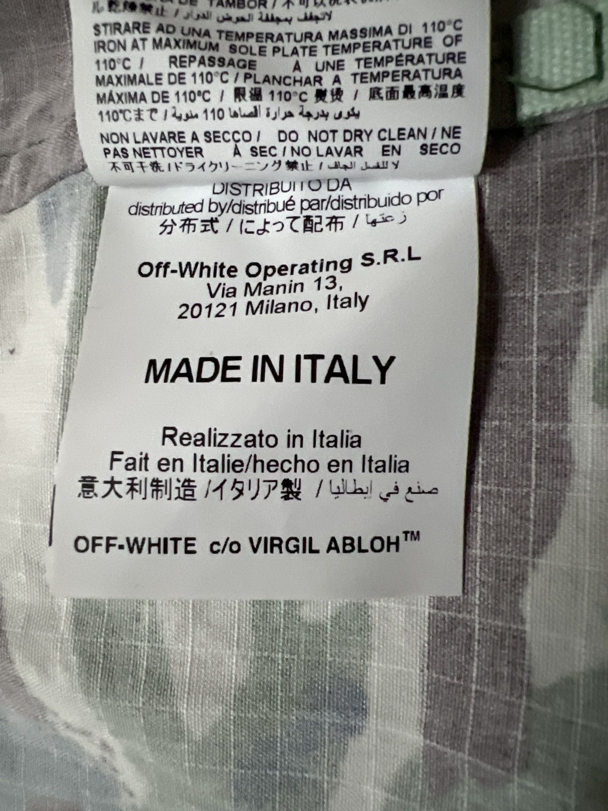 Off-White Off-White Diagonal Rose Stripes Camo Jacket ‘Camo’ Size L / US 10 / IT 46 - 5 Thumbnail