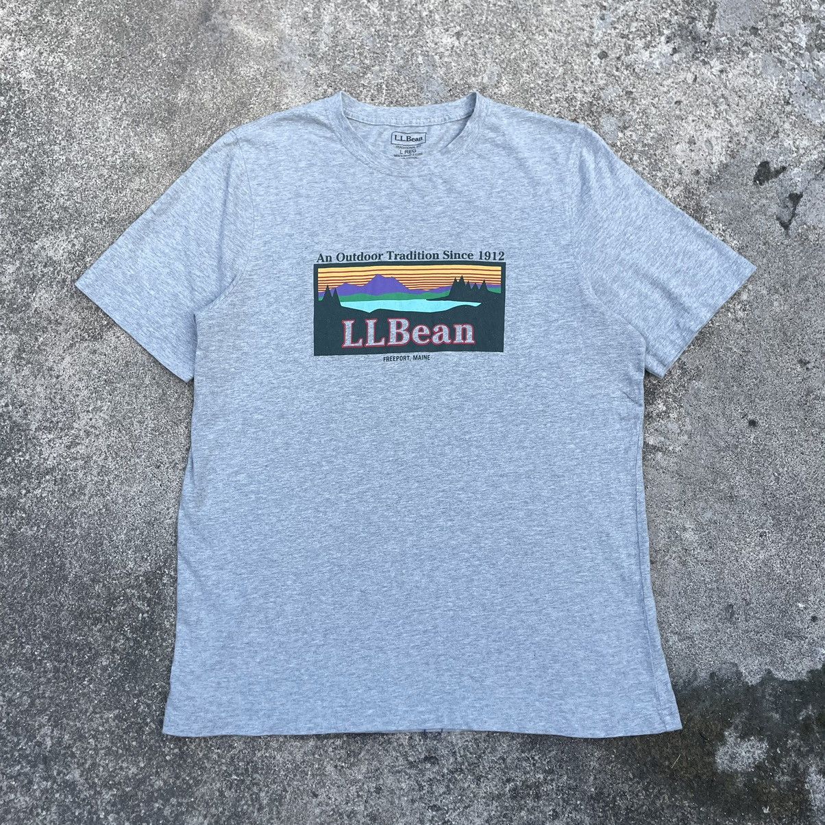 L.L. Bean × Vintage 🔥Rare🔥L.L.Bean An Outdoor Tradition OG Big Print Design Tee Size US L / EU 52-54 / 3 - 1 Thumbnail