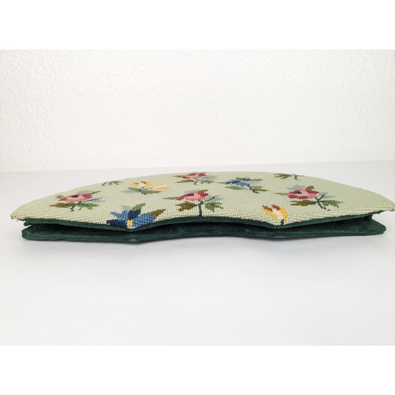 Other Lulu Guinness Tapisserie Clutch Handbag Needlepoint Suede Size ONE SIZE - 7 Thumbnail
