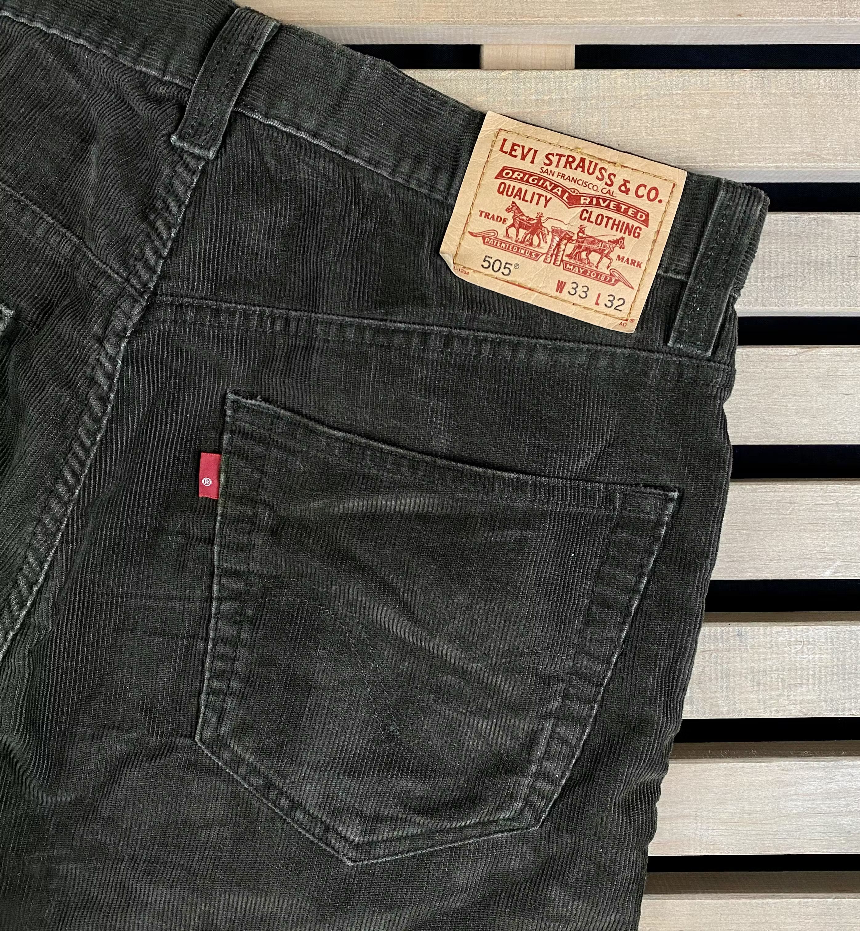 Levi's × Levi's Vintage Clothing × Vintage Mens Denim Jeans Levis 505 Vintage Size 33 Size US 33 - 5 Thumbnail