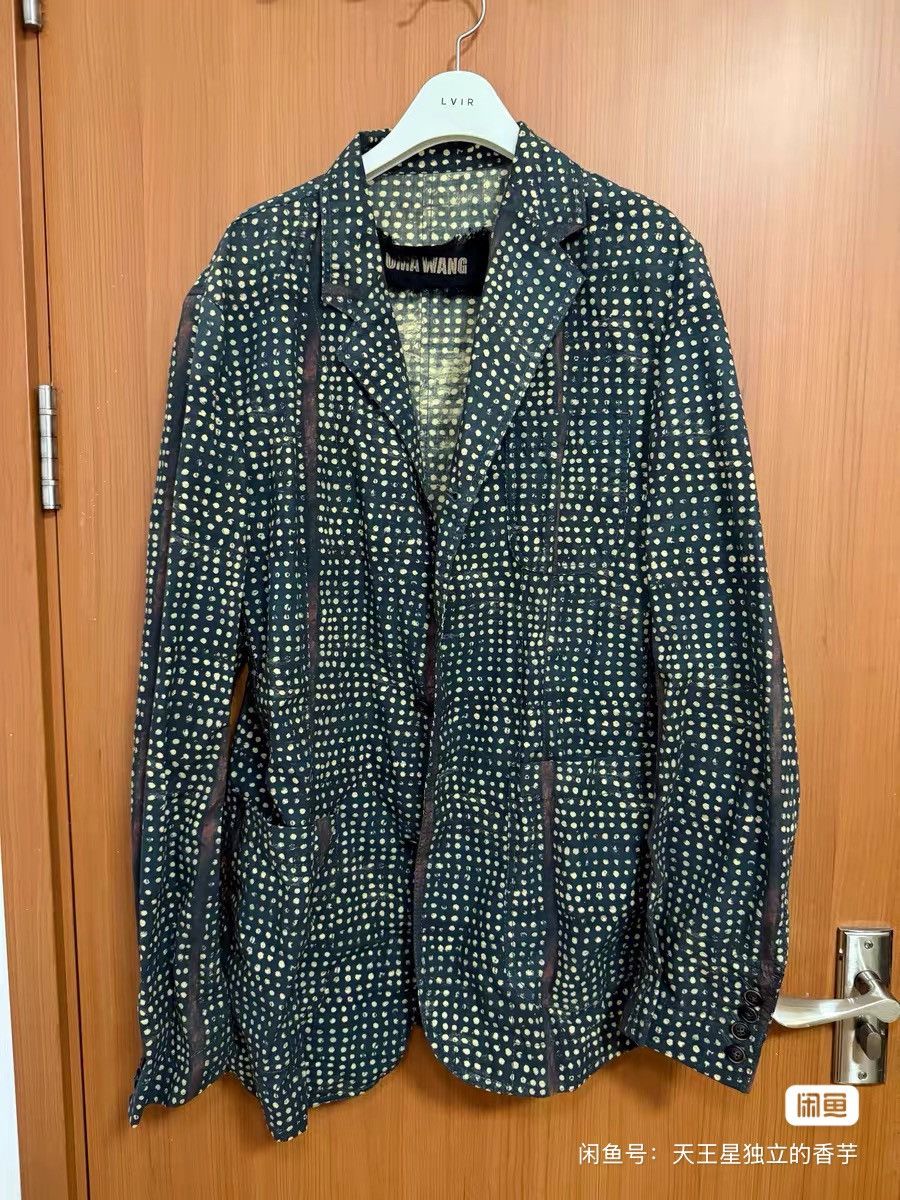 uma wang blazer coat jacket