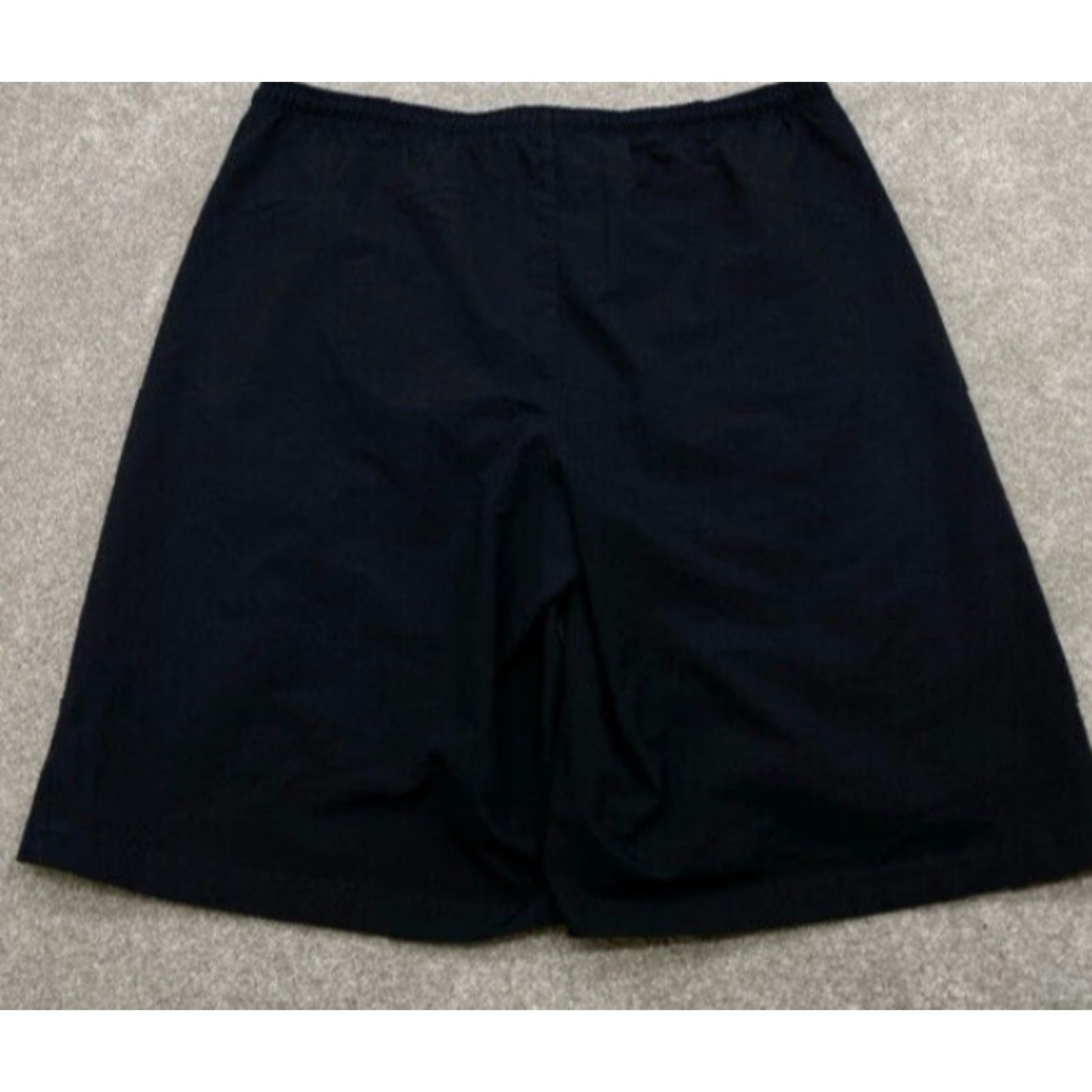 Nike Nike Shorts Men's L Black 36x11 Drawstring Elastic Waist Pockets 4699 Size US 36 / EU 52 - 6 Thumbnail