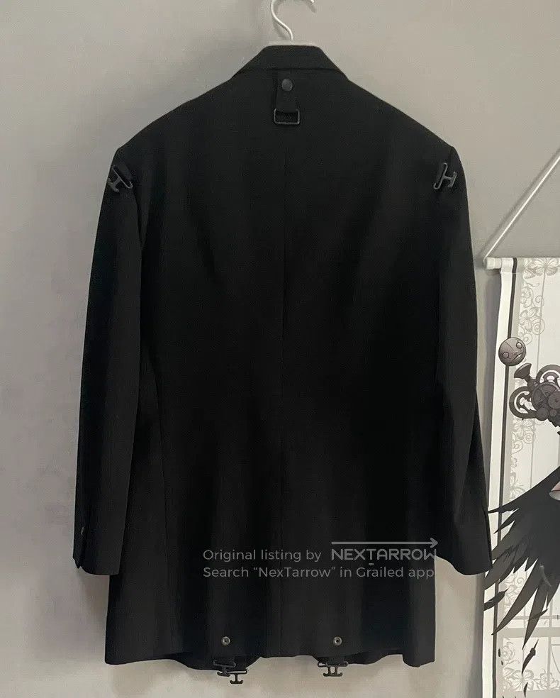 Yohji Yamamoto Yohji Yamamoto 16 AW Parachute Buckle Side Pocket Suit Jac Size US M / EU 48-50 / 2 - 2 Thumbnail