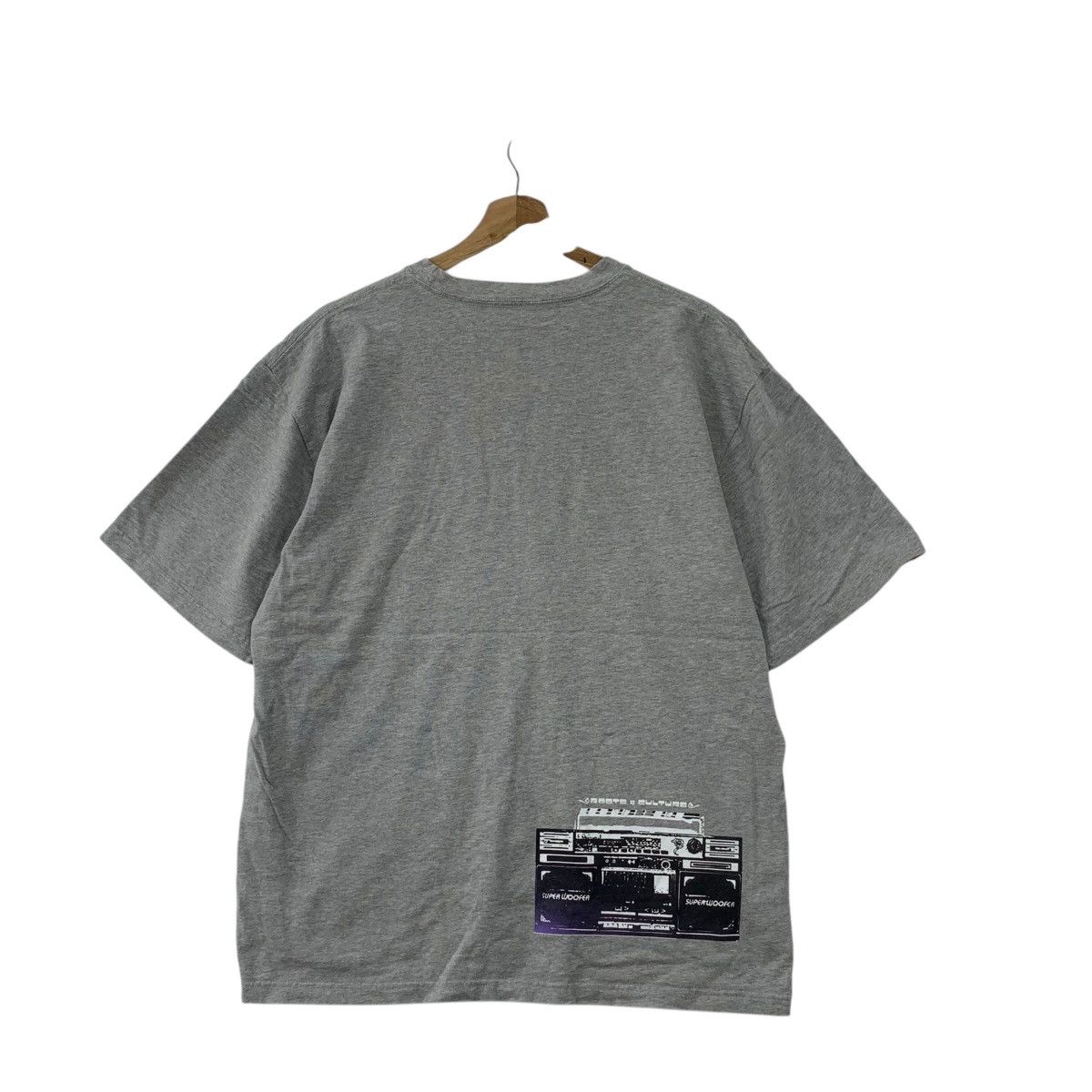 Vintage NINE RULAZ LINE Mighty Crown Black Music Culture Tee Shirt Size US L / EU 52-54 / 3 - 5 Thumbnail
