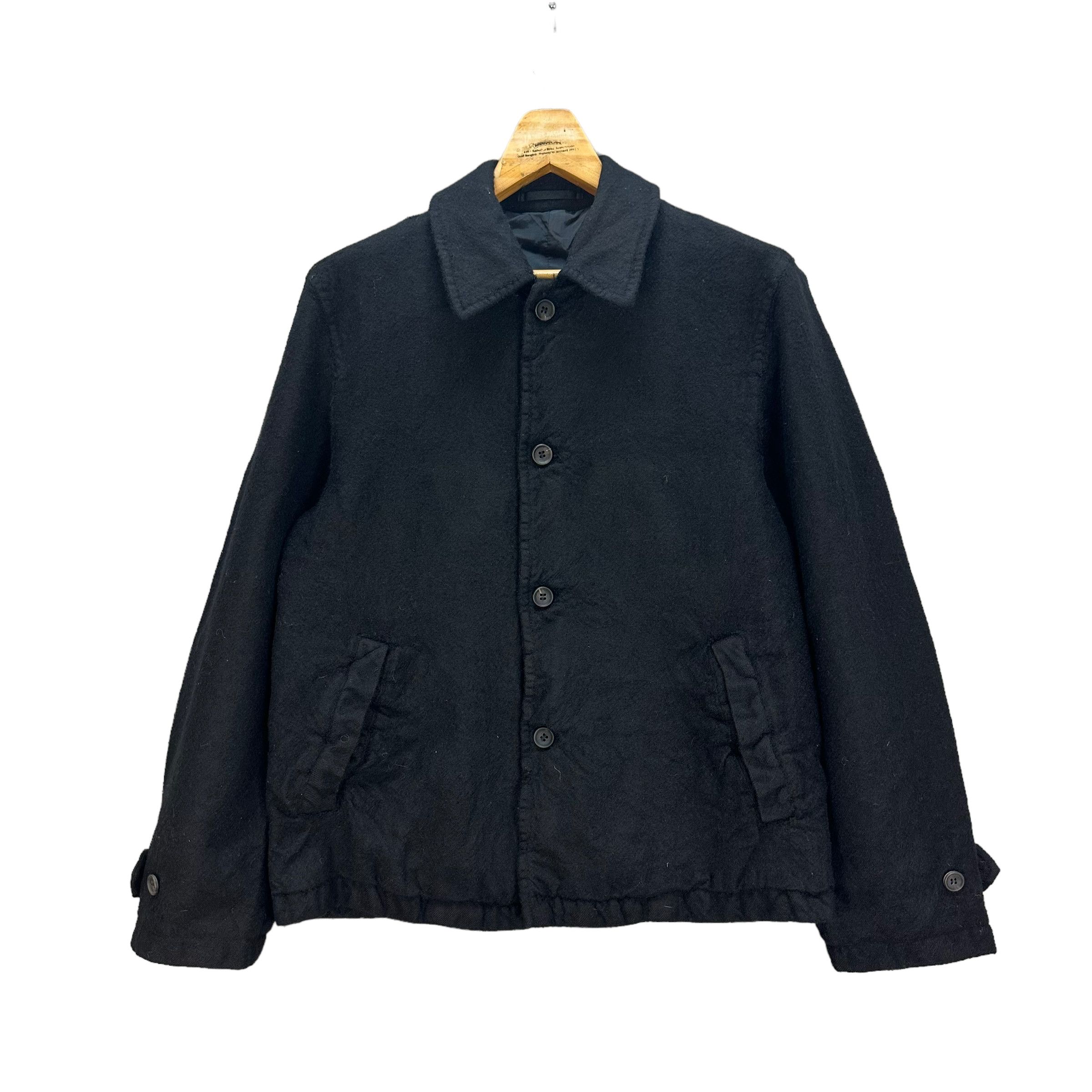 COMME DES GARCONS HOMME AD2004 WOOL JACKET #7834-181