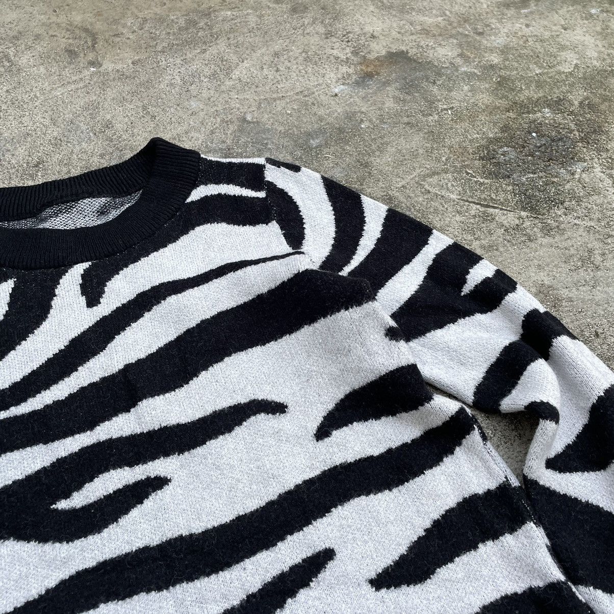 If Six Was Nine Vintage Y2K ABSTRACT MOHAIR SWEATER OPIUMCORE Buymypiece 90s Size US M / EU 48-50 / 2 - 4 Thumbnail