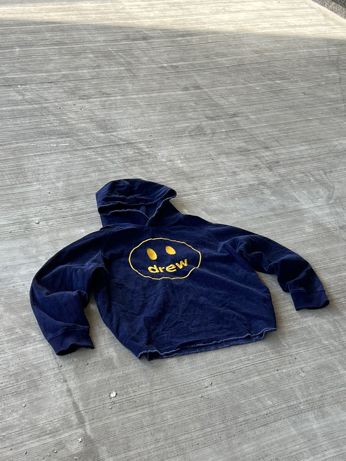 Vintage Drew House Justin Bieber Vintage Velvet Big Logo Hoodies Size US S / EU 44-46 / 1 - 1 Thumbnail