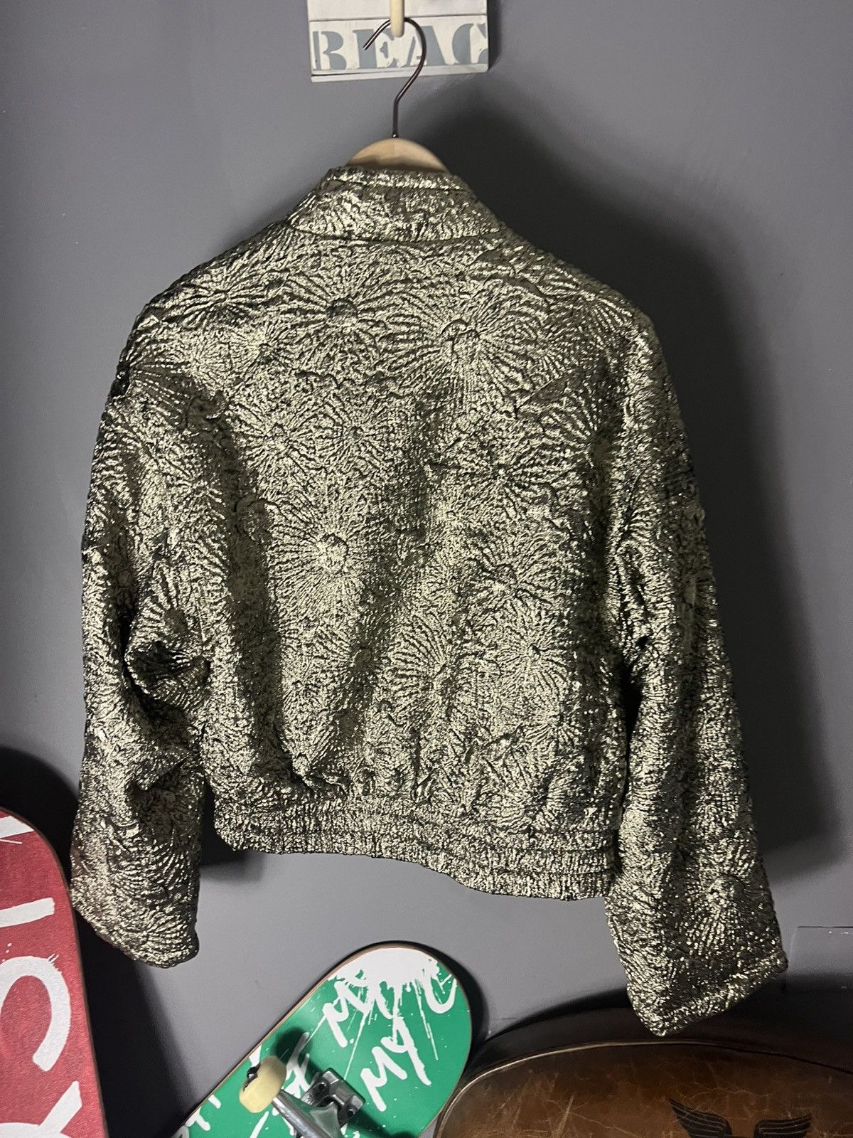 ba&sh Blouson doré bary ba&sh taille 0 neuf Size XS / US 0-2 / IT 36-38 - 8 Thumbnail