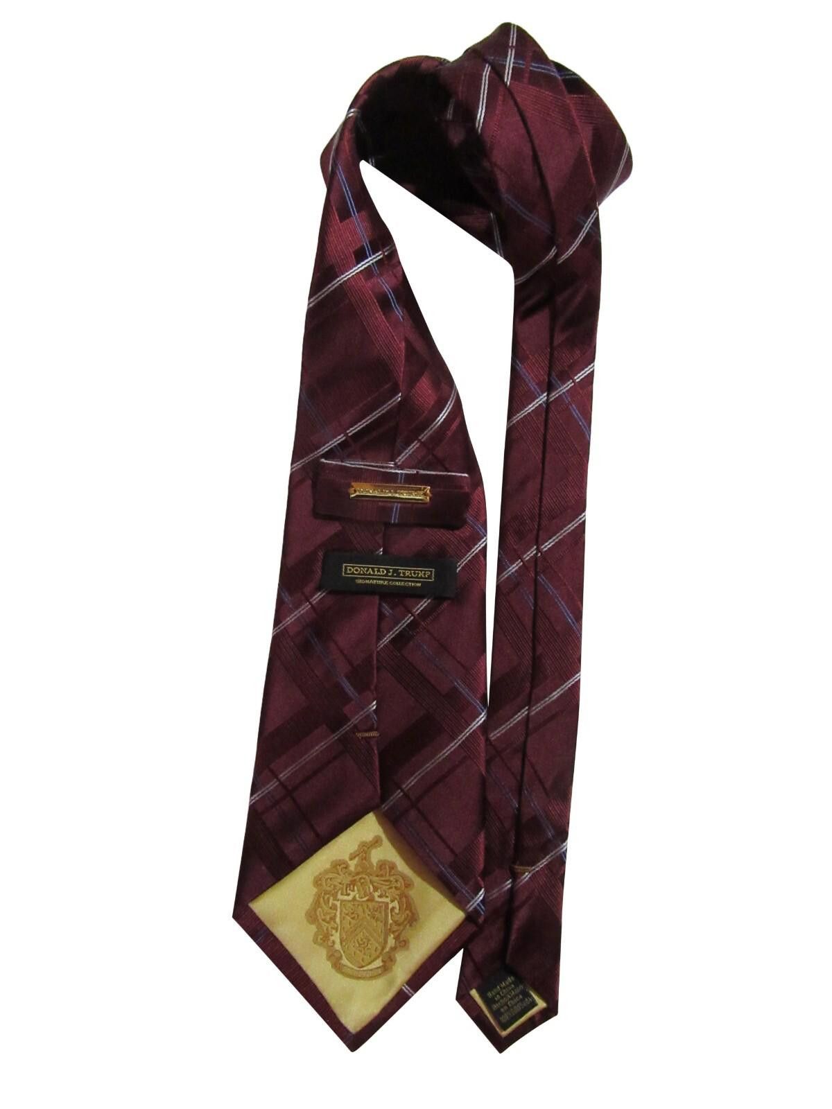 Designer Donald Trump Signature Collection Necktie w/ Tie Gift Box Size ONE SIZE - 2 Thumbnail