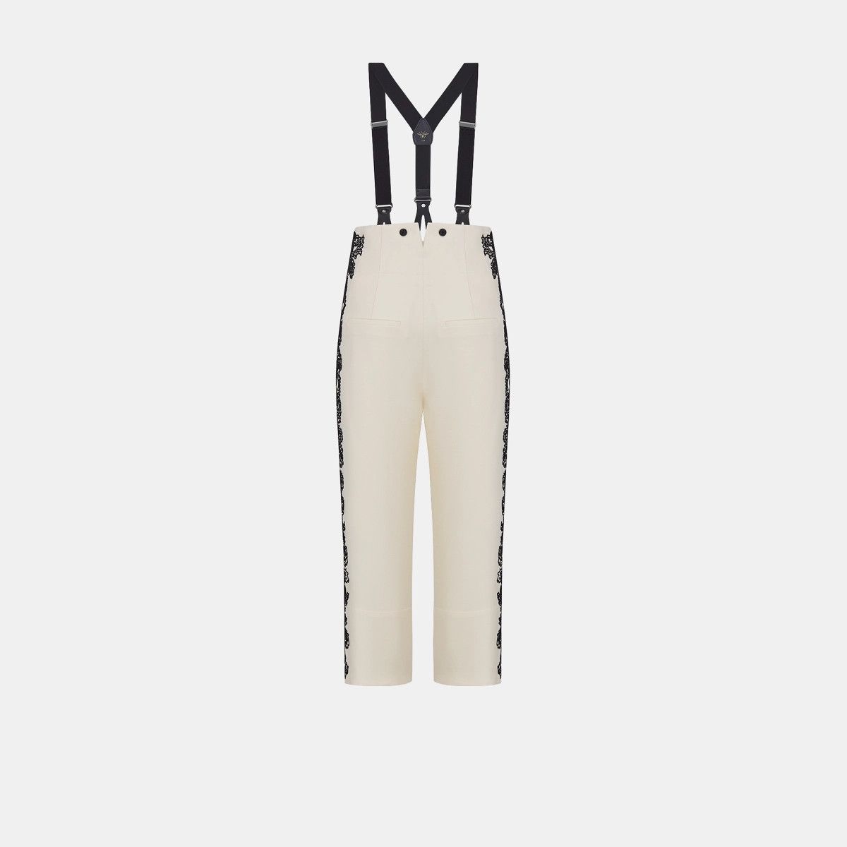 Dior o1bcso1str0225 Pants with Straps in White Size 27" / US 4 / IT 40 - 2 Thumbnail