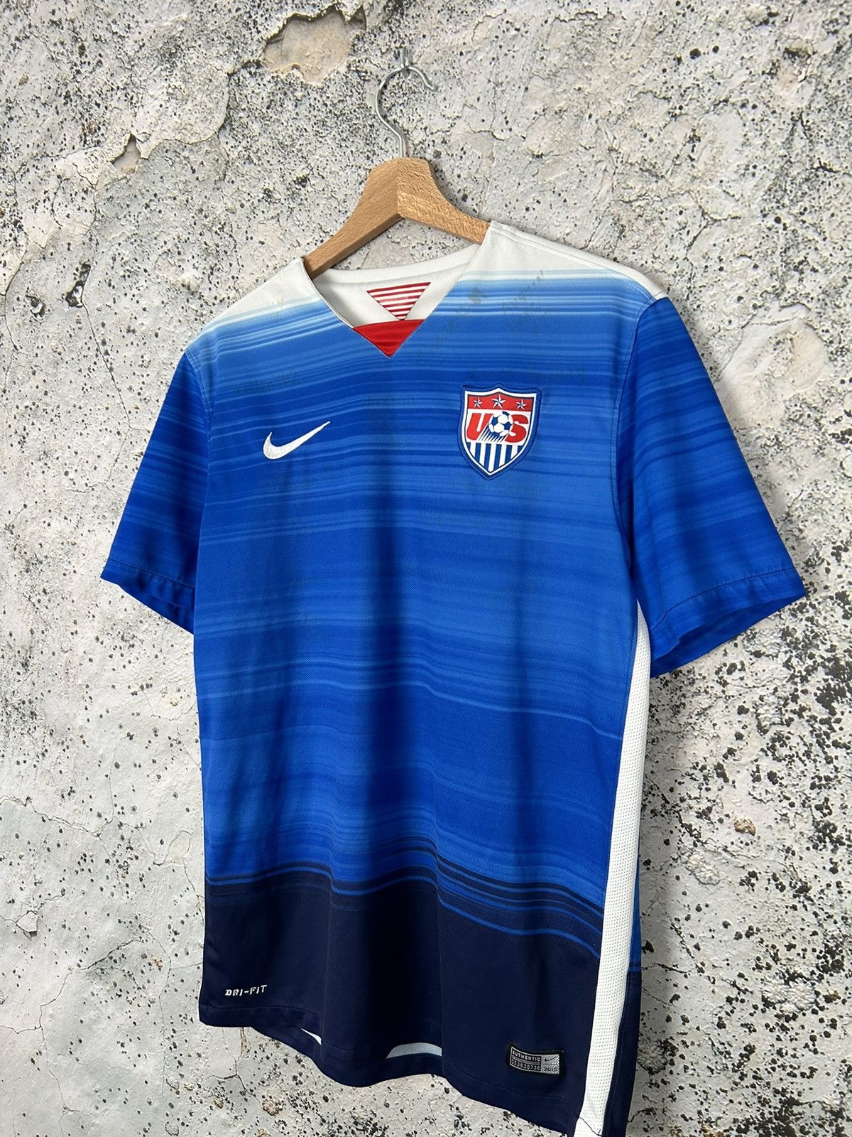 Nike Nike USA Soccer Jersey Football World Cup Vintage Hype Size US M / EU 48-50 / 2 - 2 Thumbnail