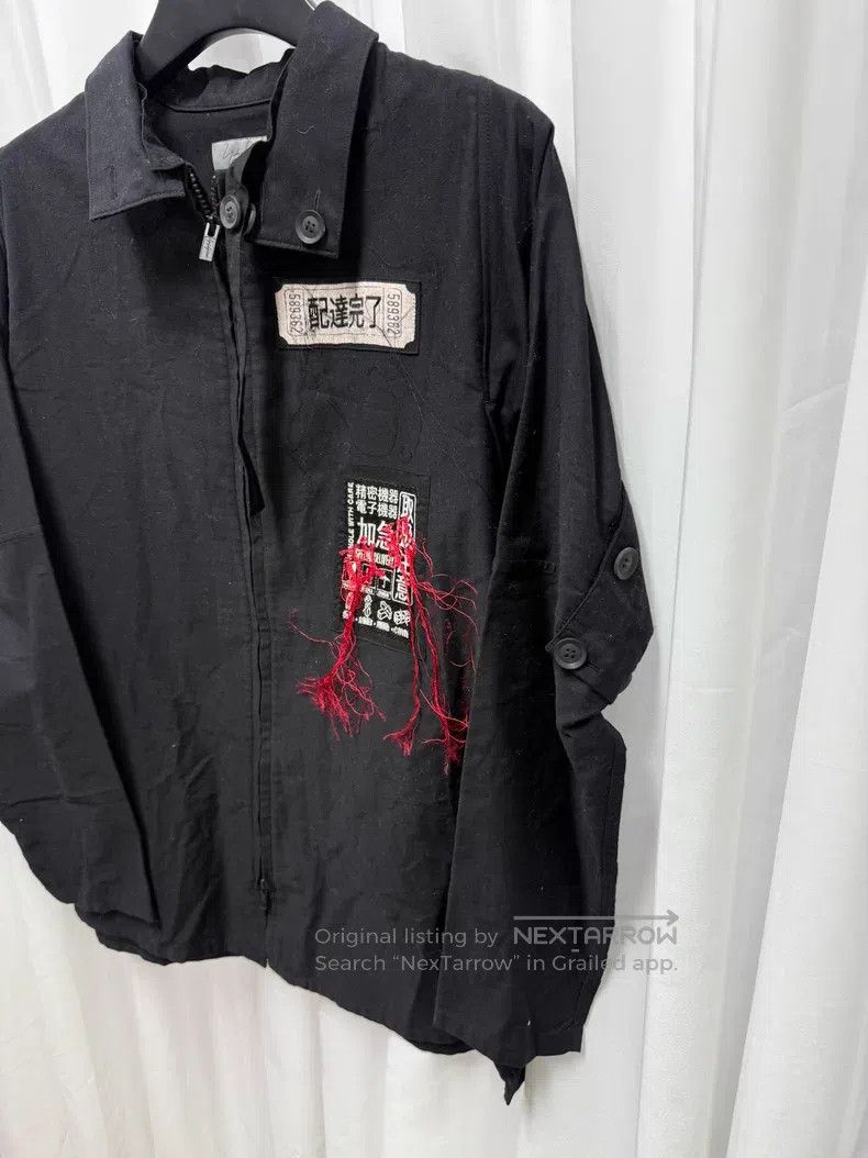 Yohji Yamamoto YOHJI YAMAMOTO Patchwork Button Jacket Size US L / EU 52-54 / 3 - 2 Thumbnail