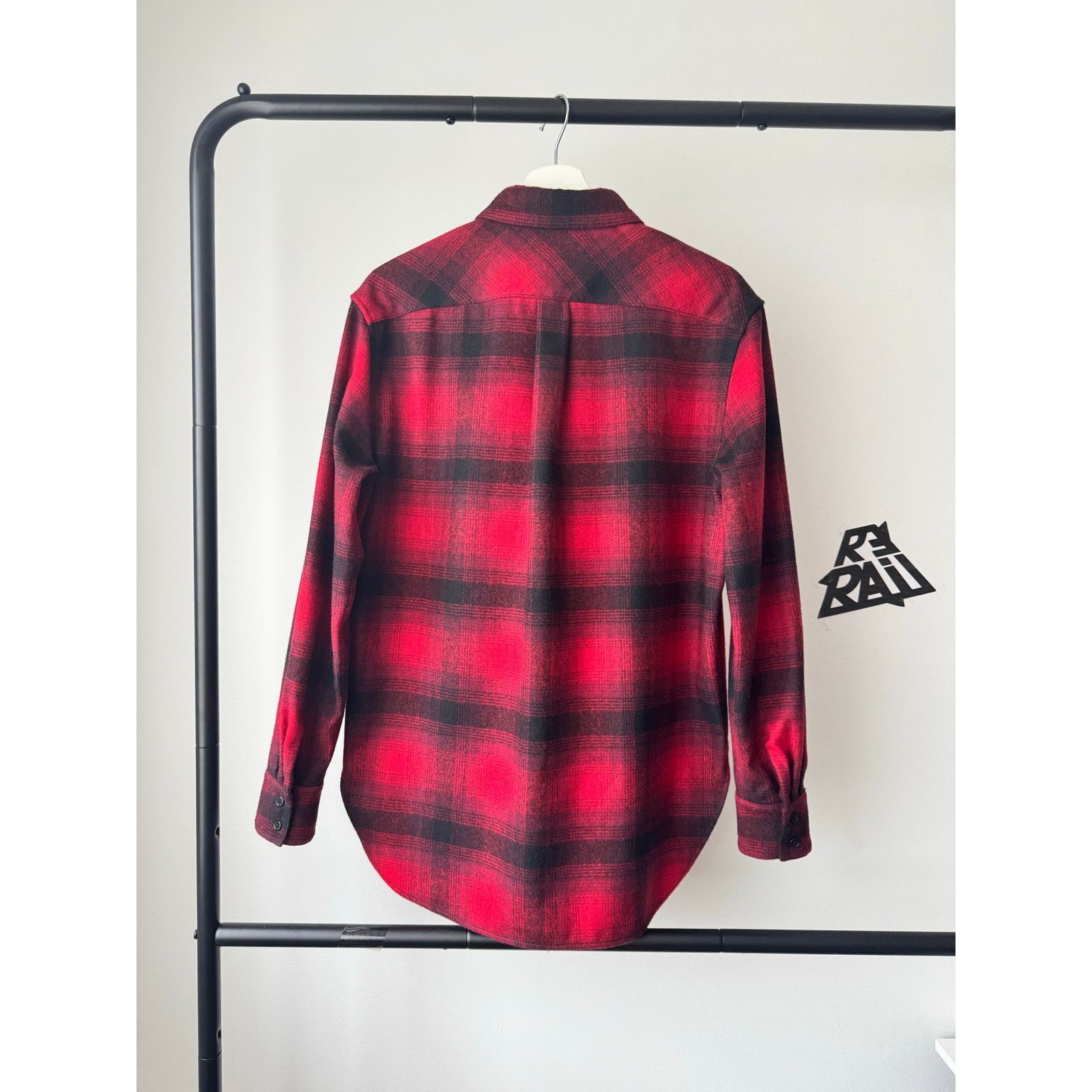 Saint Laurent Paris Saint Laurent Brushed Plaid Overshirt Size US M / EU 48-50 / 2 - 2 Thumbnail