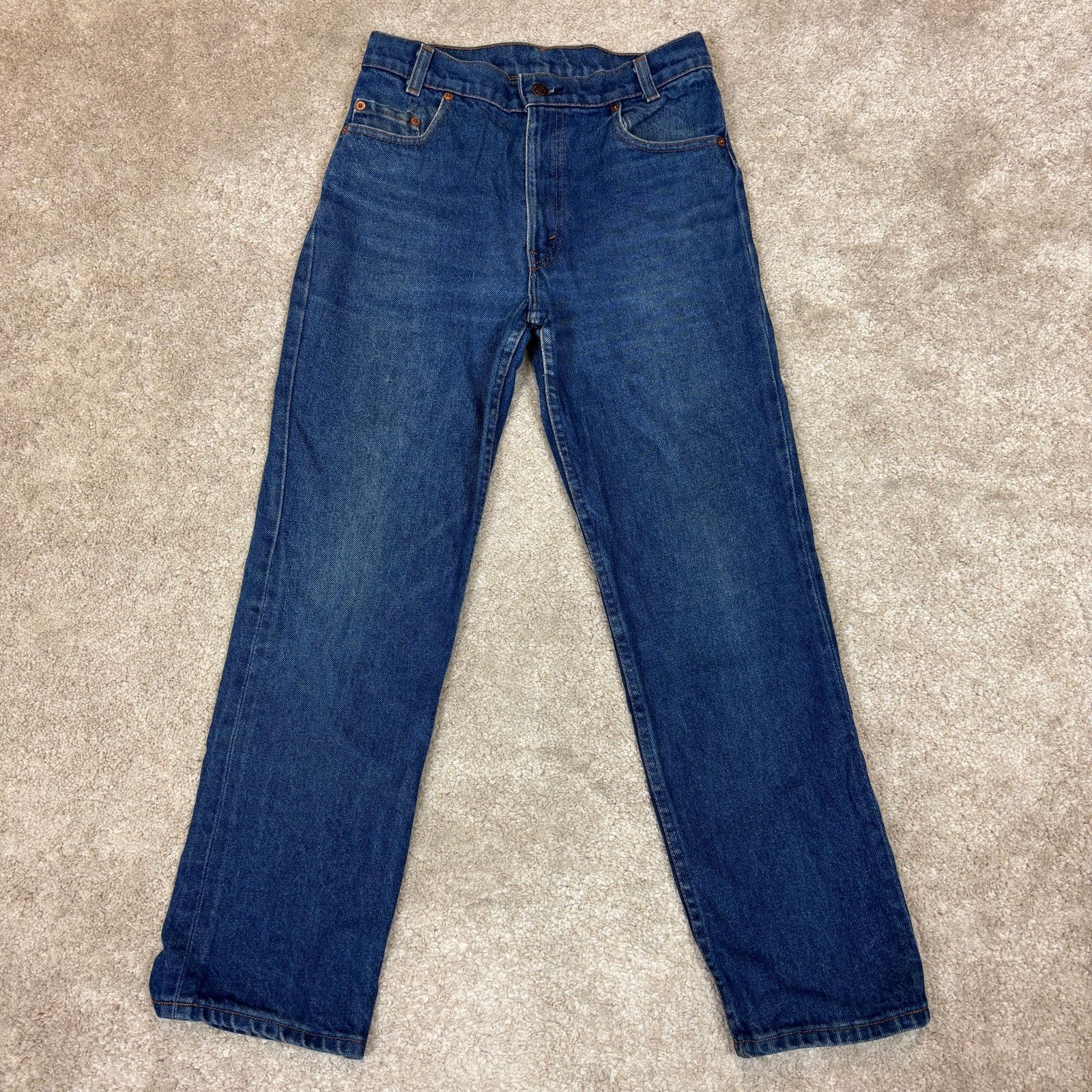 Levi's × Vintage Vintage Levi's 505 Straight Leg Jeans 29x27 Made in USA Size US 29 - 3 Thumbnail
