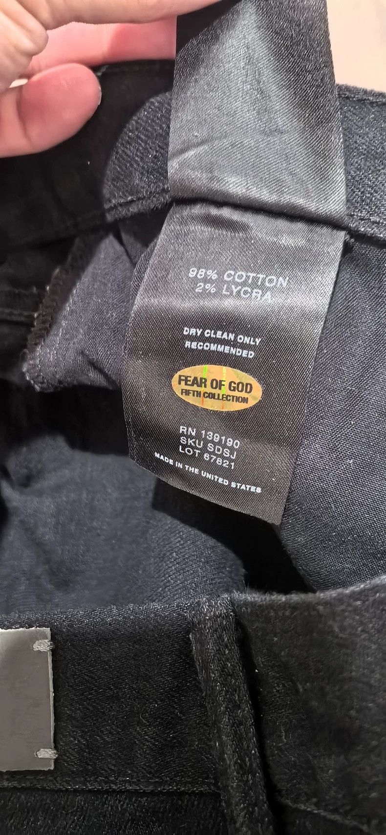 Fear of God Fear of God Basic jeans Size US 34 / EU 50 - 5 Thumbnail