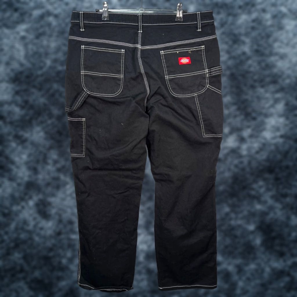 Dickies VINTAGE Dickies Womens Size 15 / 32 Carpenter Pants Contrast Stitch Work Wear Size 24" / US 00 / IT 34 - 1 Thumbnail