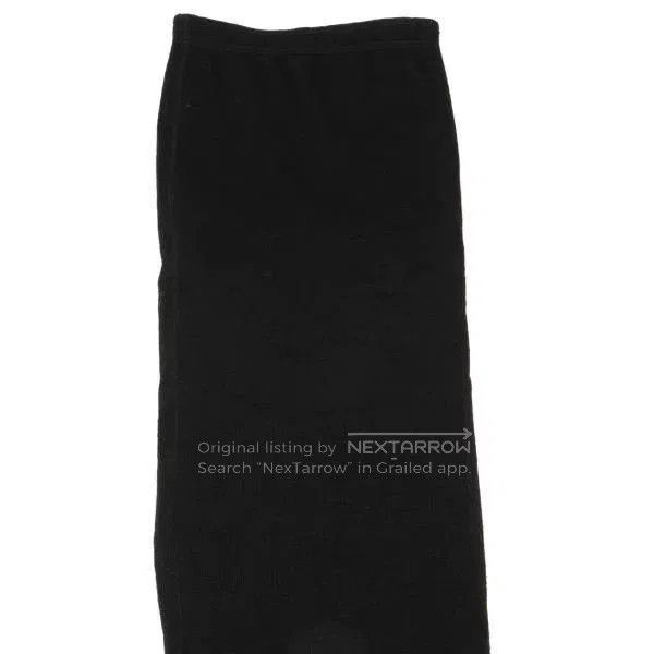 Junya Watanabe black vintage sheer design skirt. Size US 26 / EU 42 - 4 Thumbnail