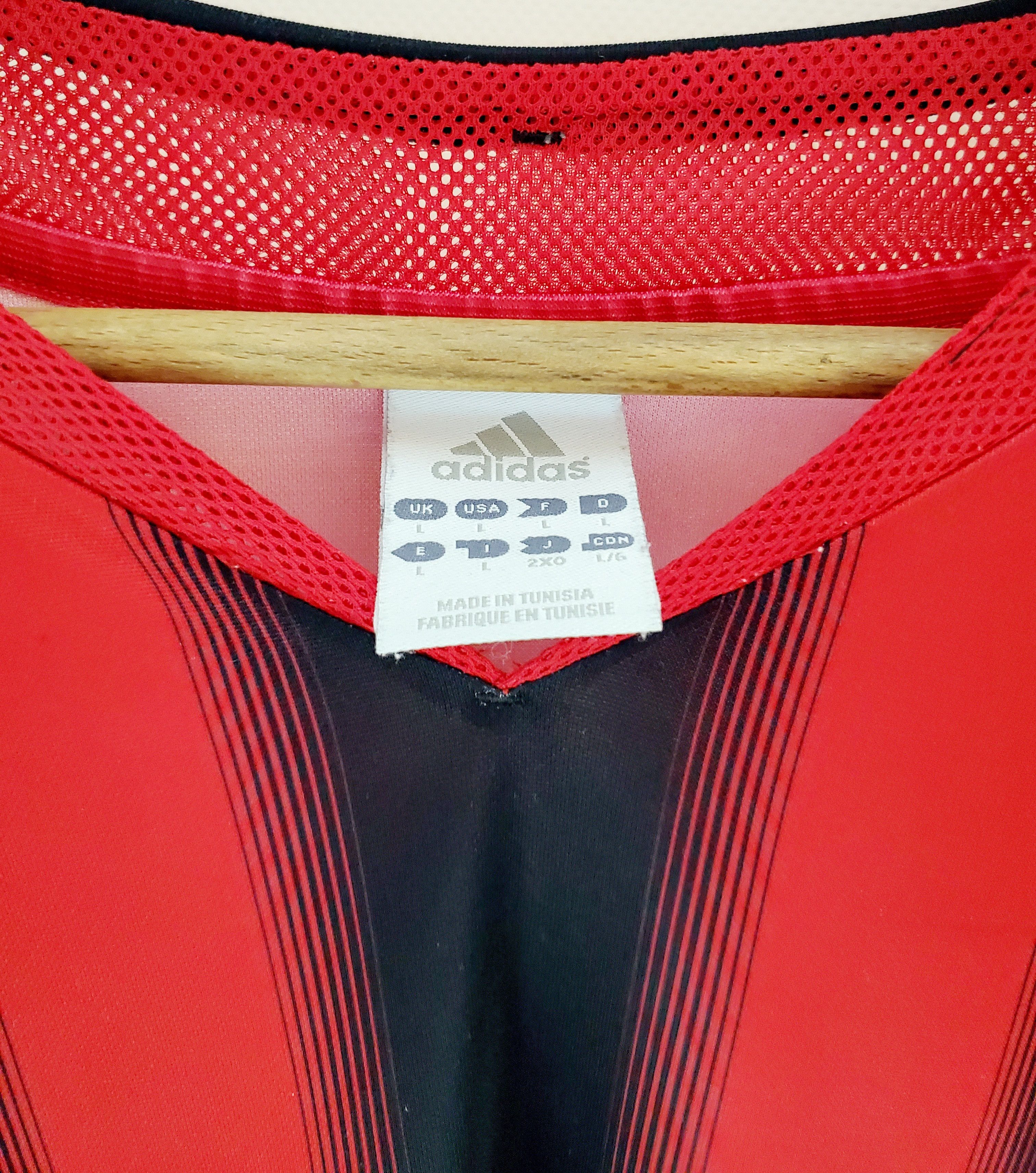 Adidas Bayer 04 Leverkusen Home 2005 Soccer Adidas #19 BABIC L Size US L / EU 52-54 / 3 - 4 Thumbnail