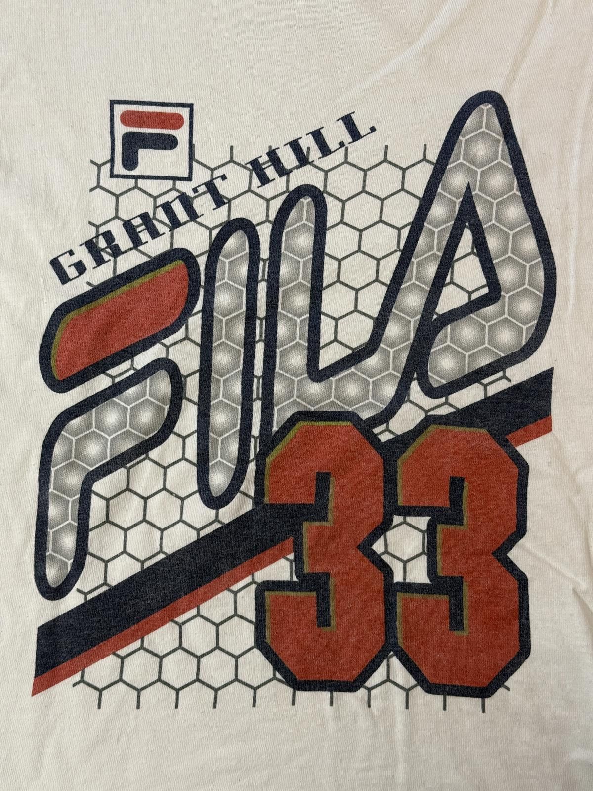 Fila VTG Fila Grant Hill 33 T-shirt - Fila Basketball Tee - S Size US S / EU 44-46 / 1 - 3 Thumbnail